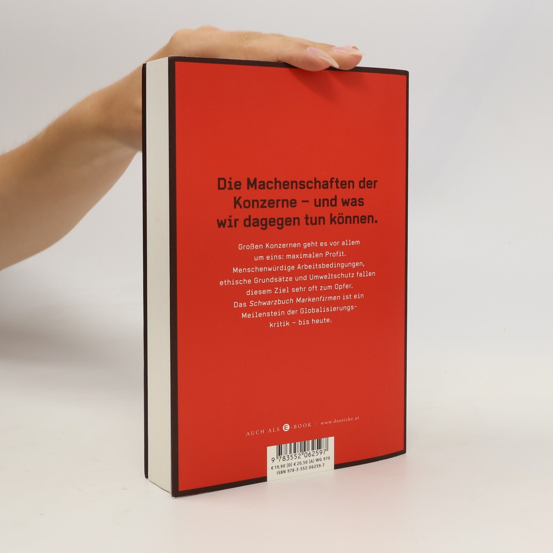 Klaus Werner Lobo Schwarzbuch Markenfirmen