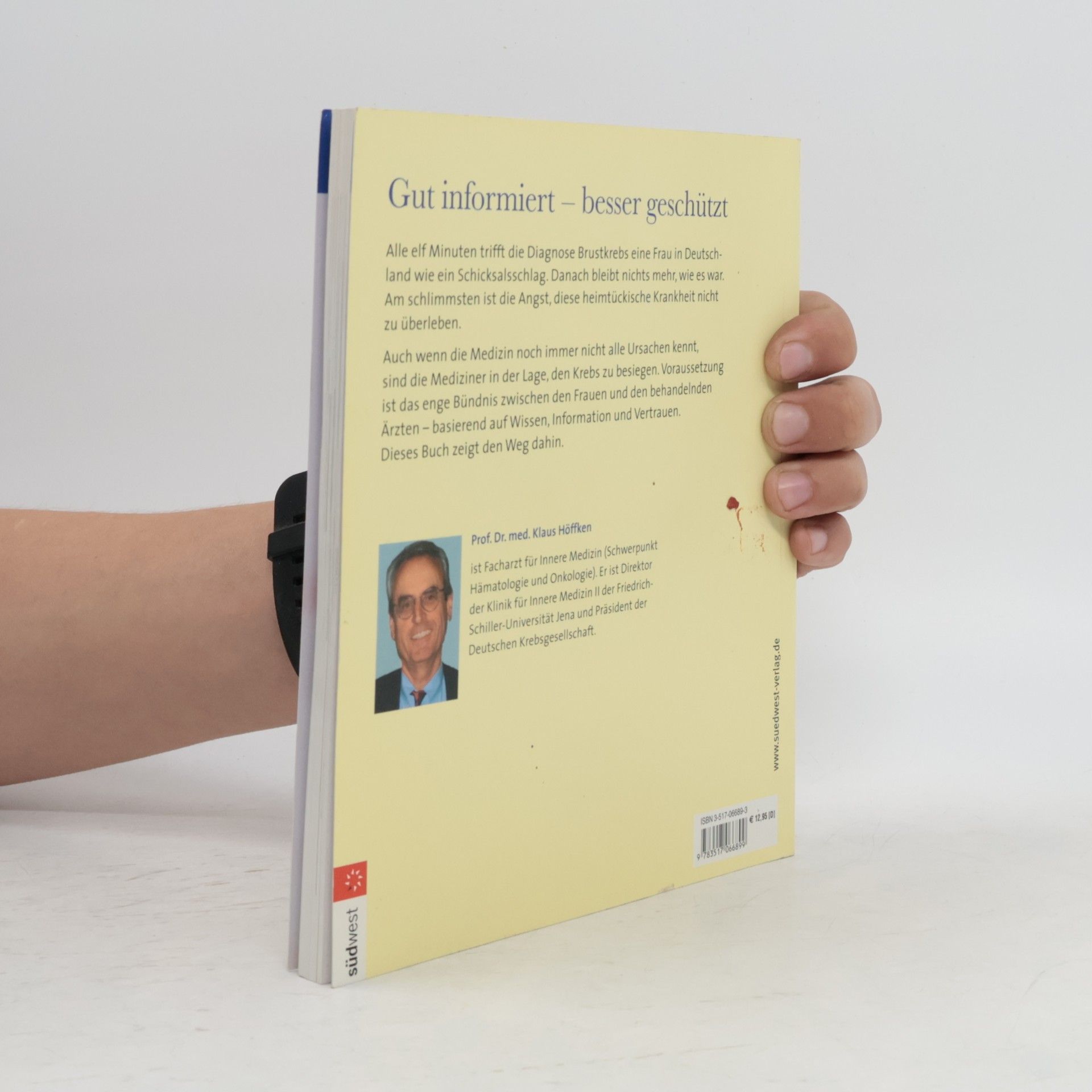 Klaus Höffken Den Brustkrebs besiegen