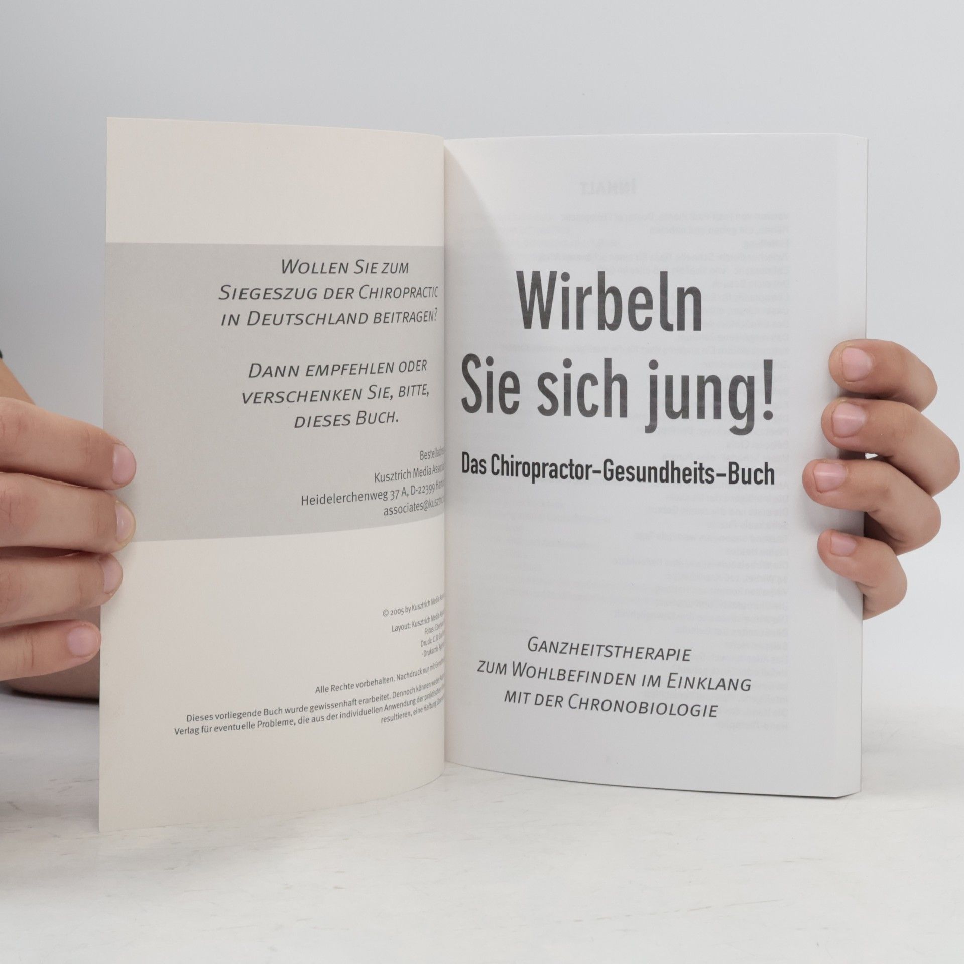 Imre Kusztrich Wirbeln Sie sich jung!