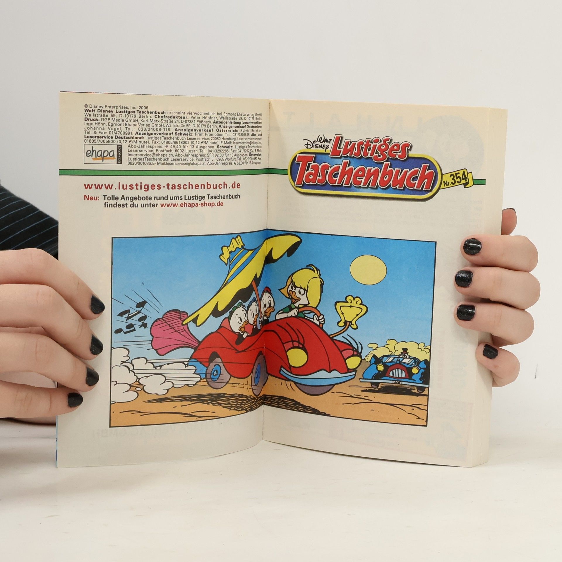 Walt Disney Lustiges Taschenbuch 354. Das Geheimnis des Luna-Parks