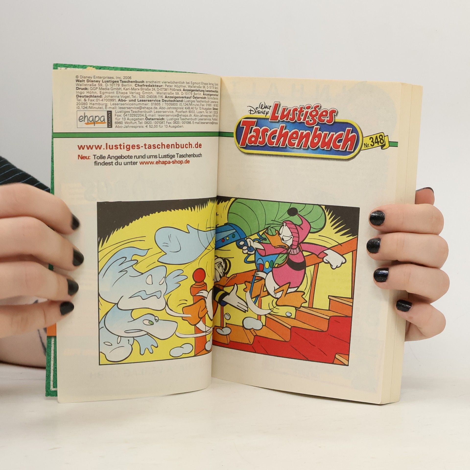 Walt Disney Lustiges Taschenbuch 348. Das Geisterhaus