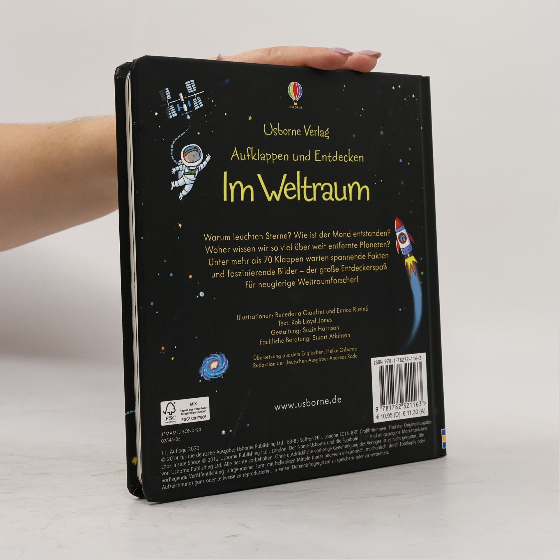 Rob Lloyd Jones Aufklappen und Entdecken: im Weltraum