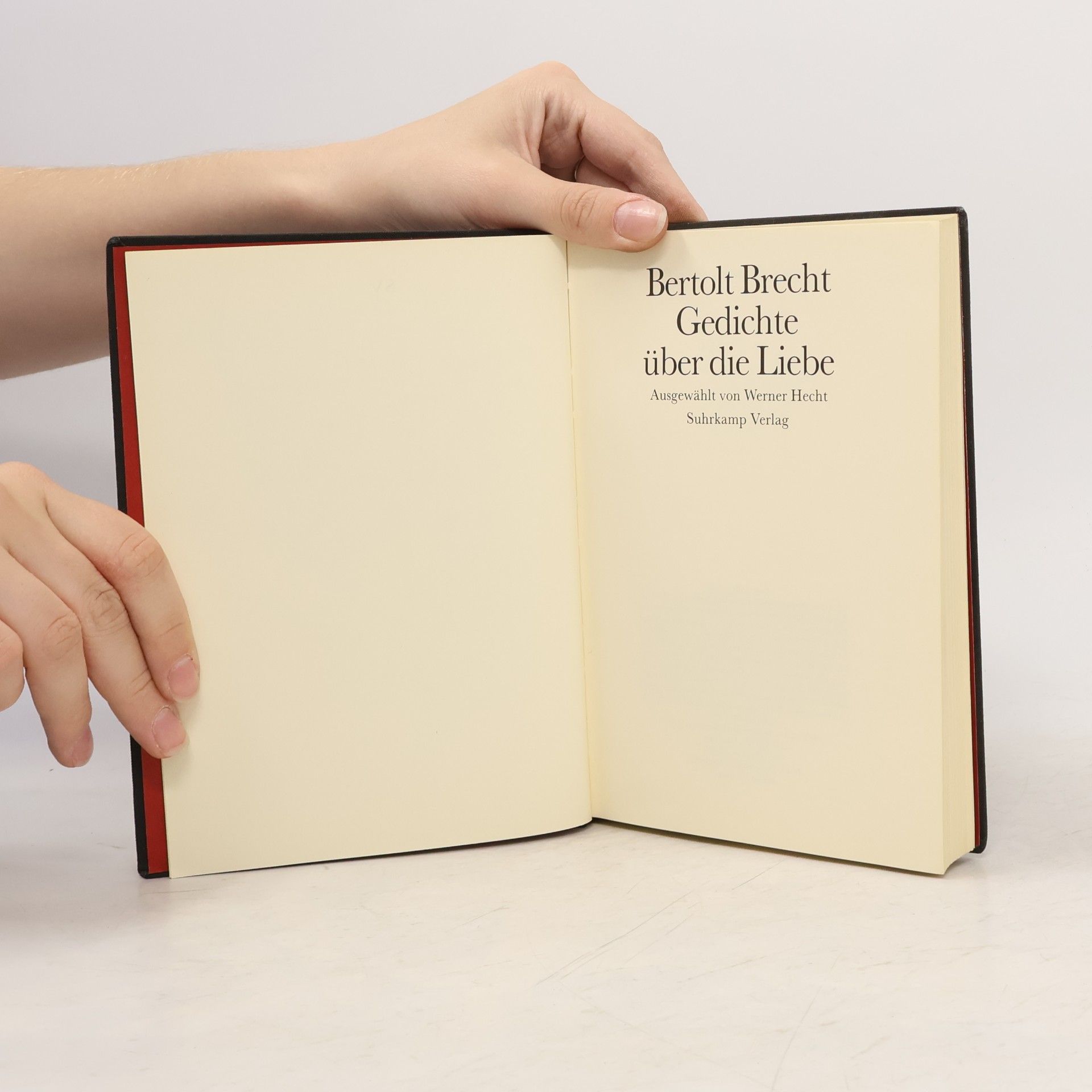 Bertolt Brecht Gedichte über die Liebe