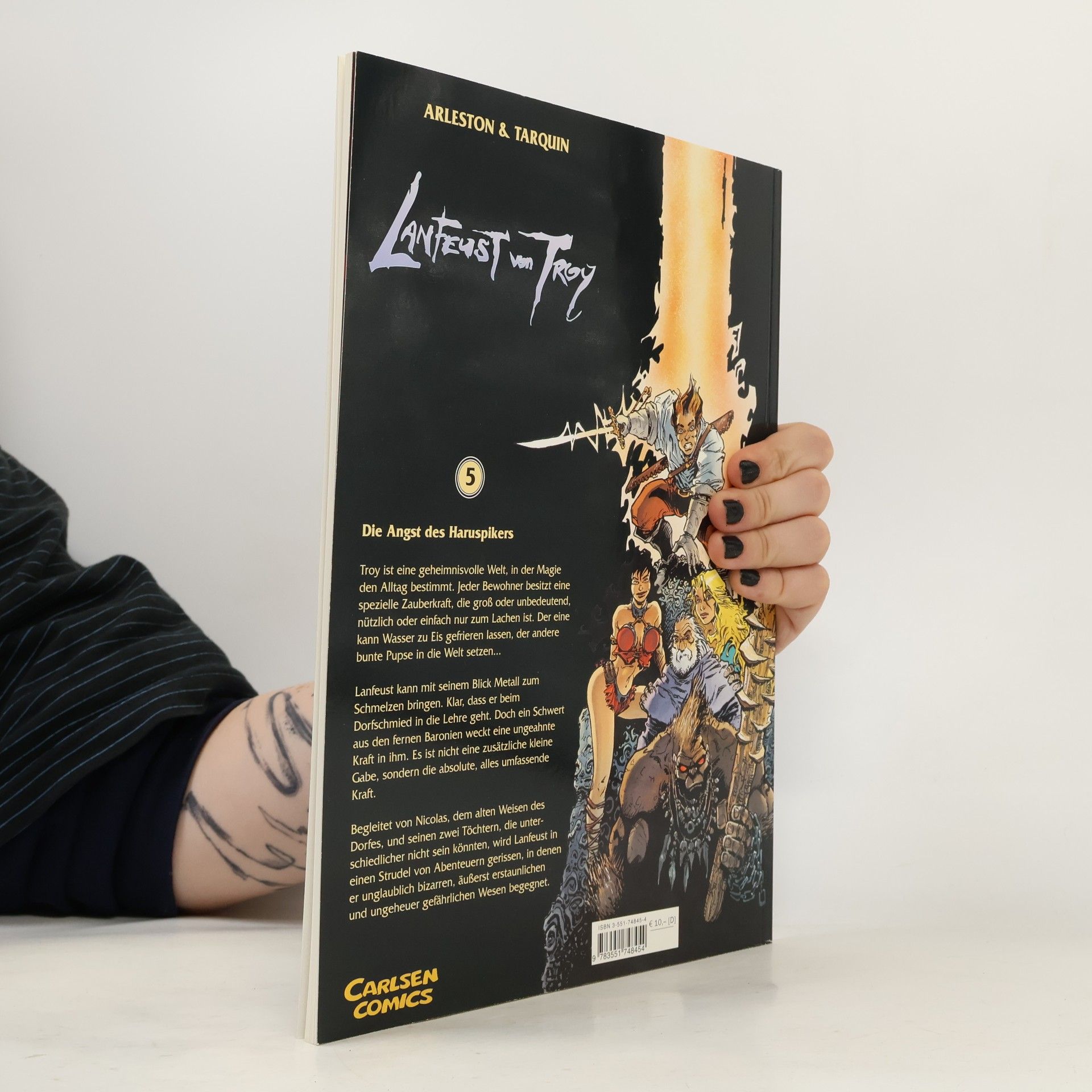 Christophe Arleston Die Angst des Haruspikers