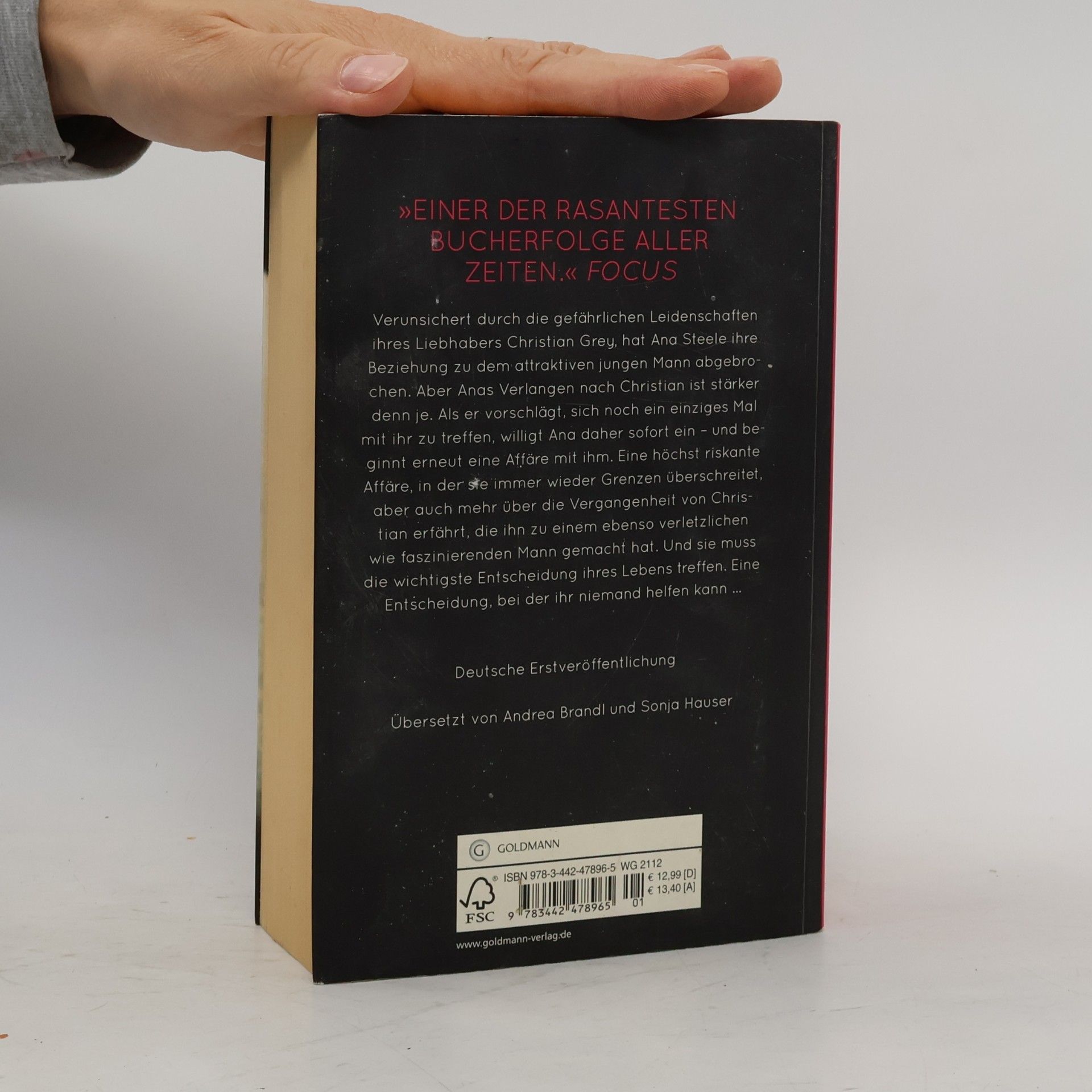 E. L. James Shades of Grey. Gefährliche Liebe