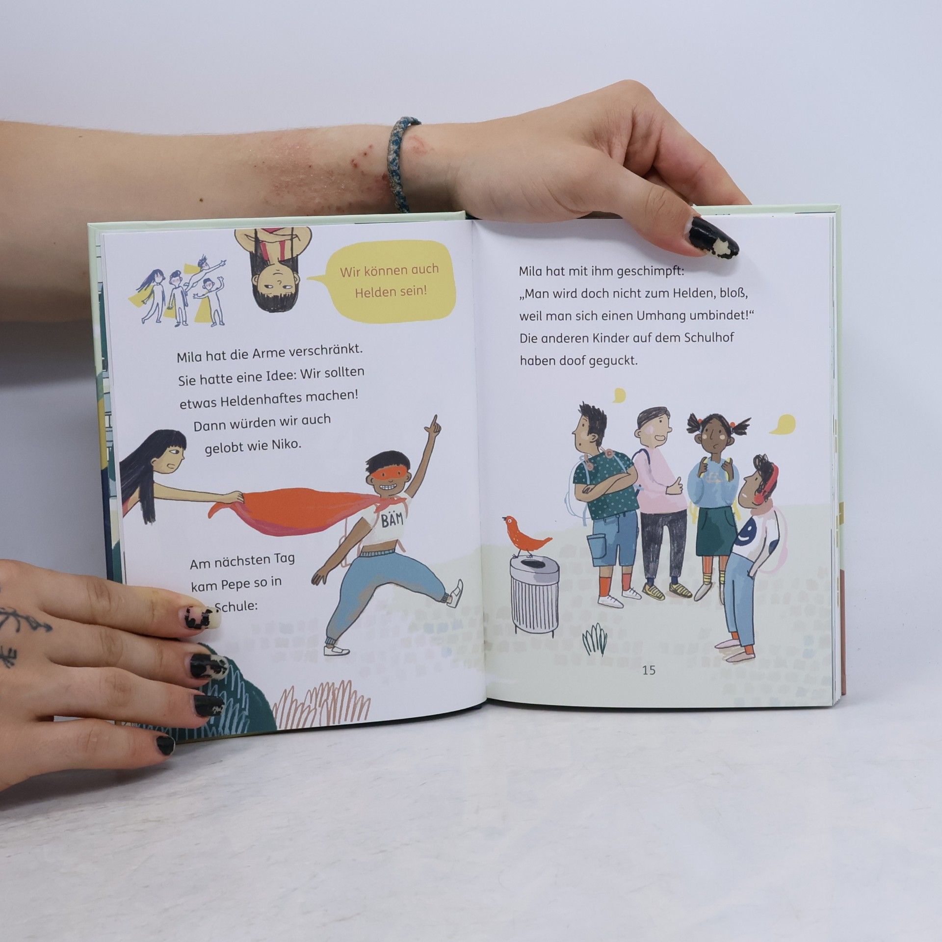 Maike Harel Wir vier Helden: Froschtage