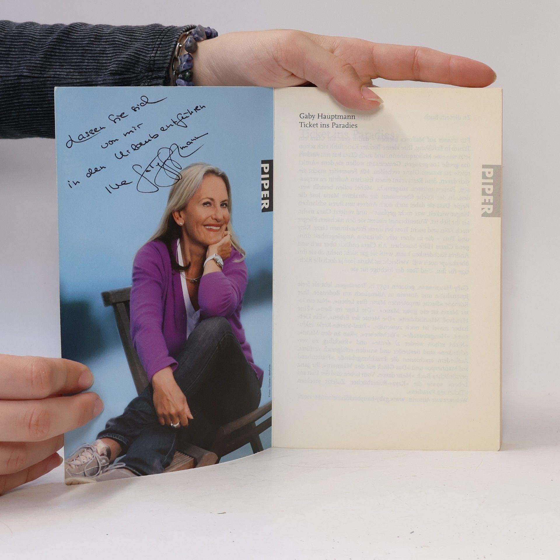 Gaby Hauptmann Ticket ins Paradies
