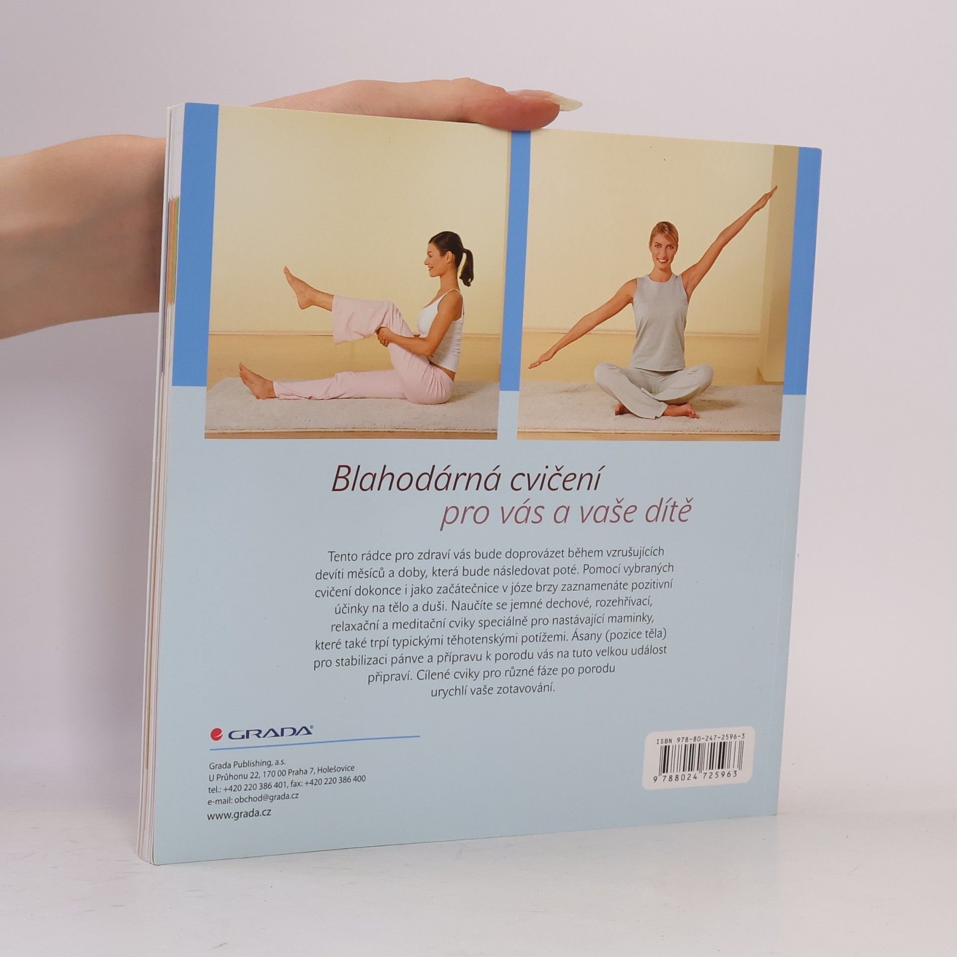 Miriam Wessels Wellness jóga pro těhotné : blahodárná cvičení pro vás a vaše dítě