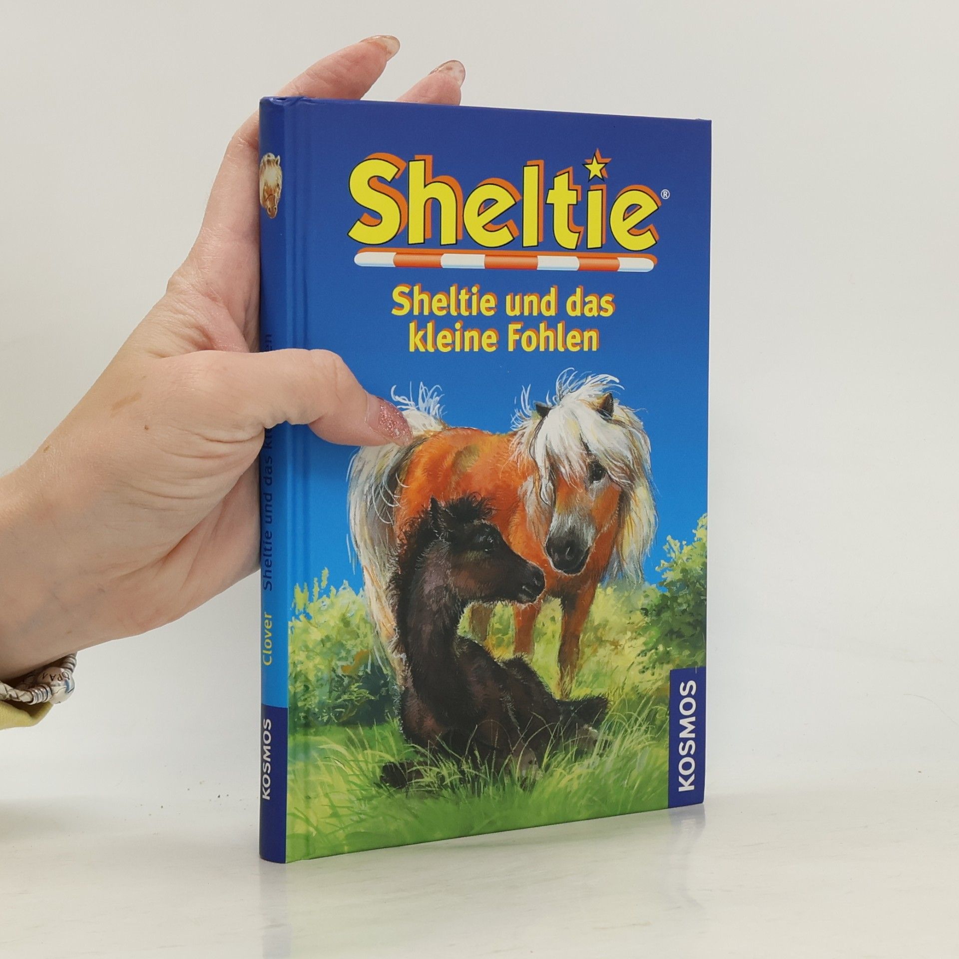 Peter Clover Sheltie und das kleine Fohlen