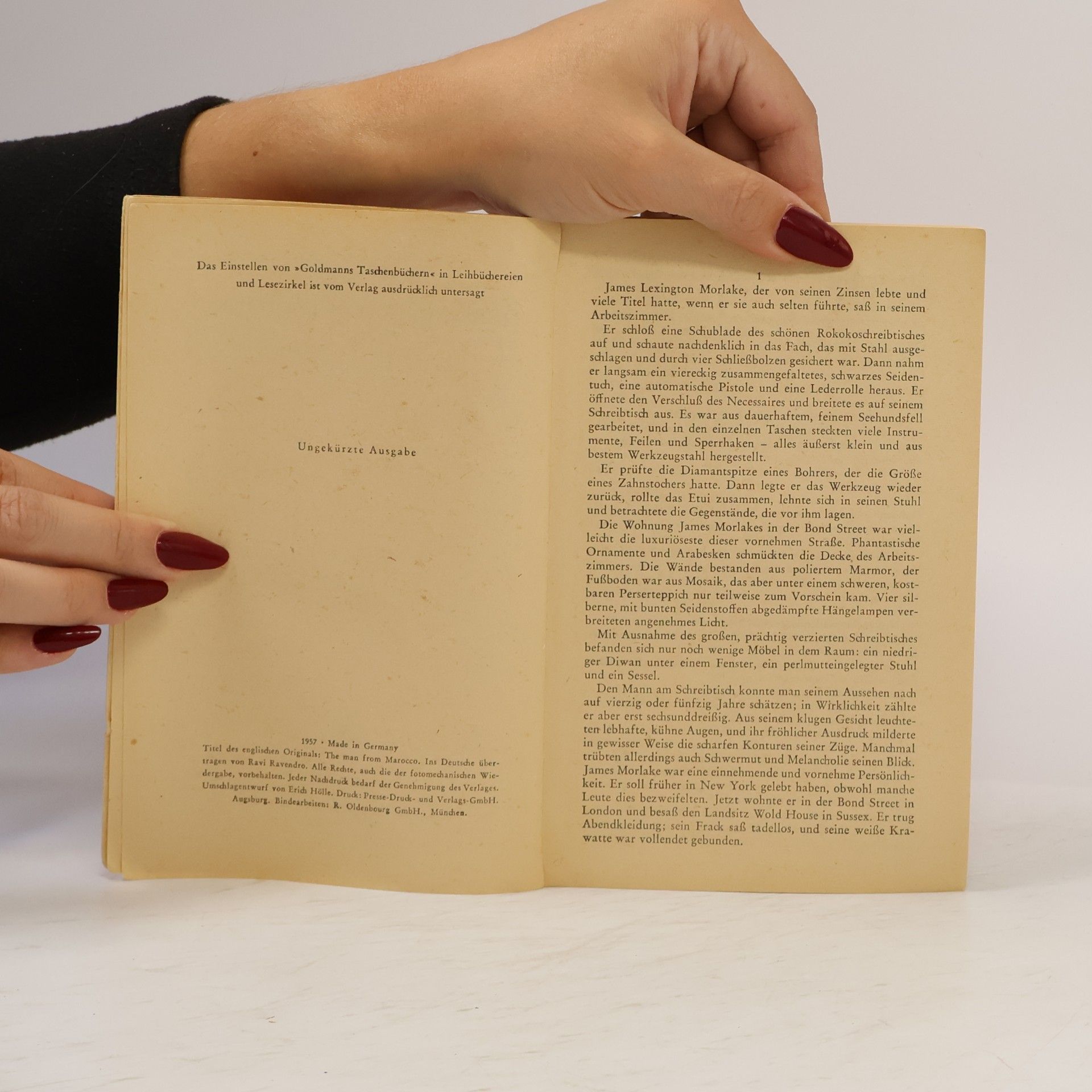 Edgar Wallace Der Mann von Marokko