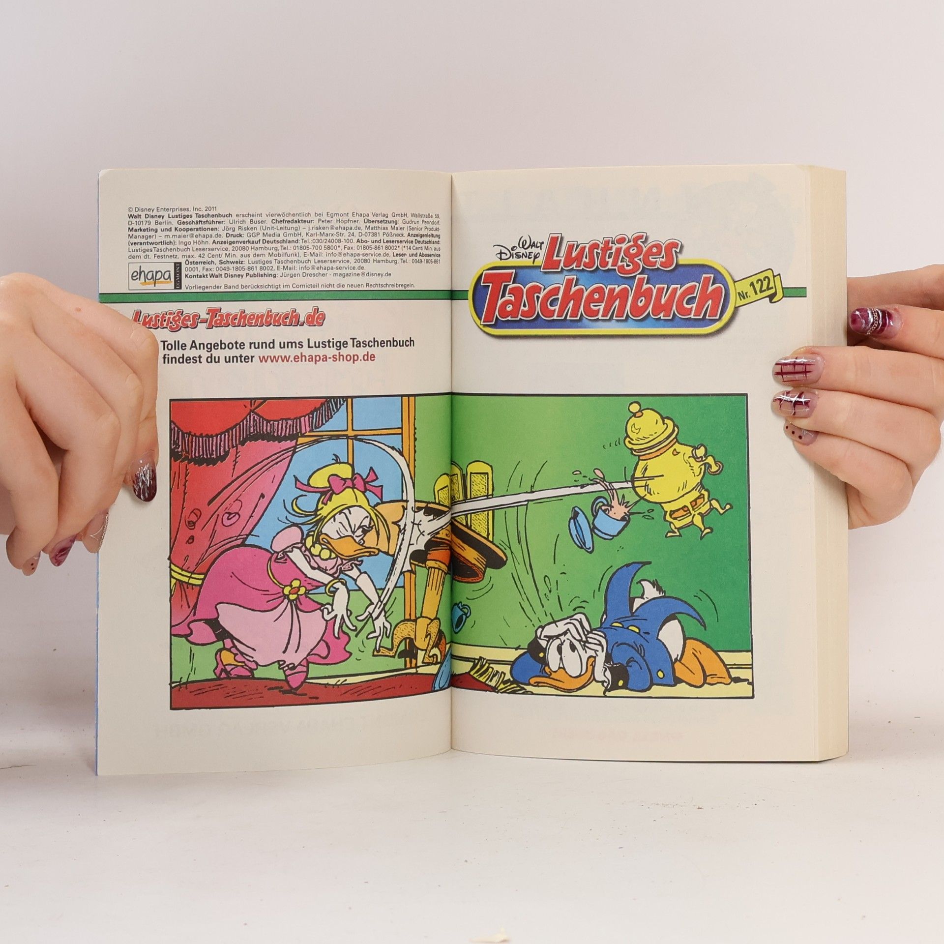Walt Disney Lustiges Taschenbuch 122. Krieg und Frieden