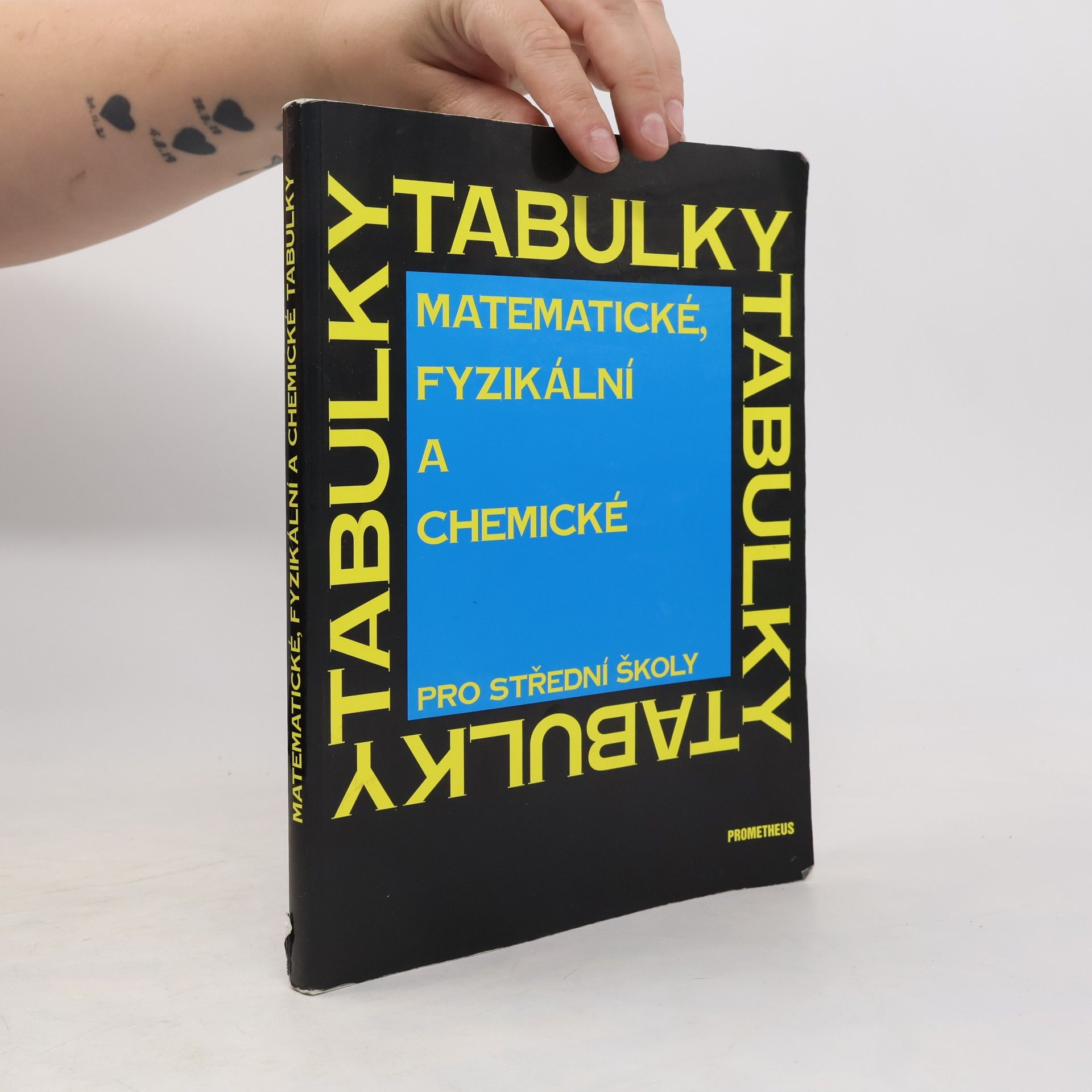 Collectif d'auteurs Matematické, fyzikální a chemické tabulky pro střední školy