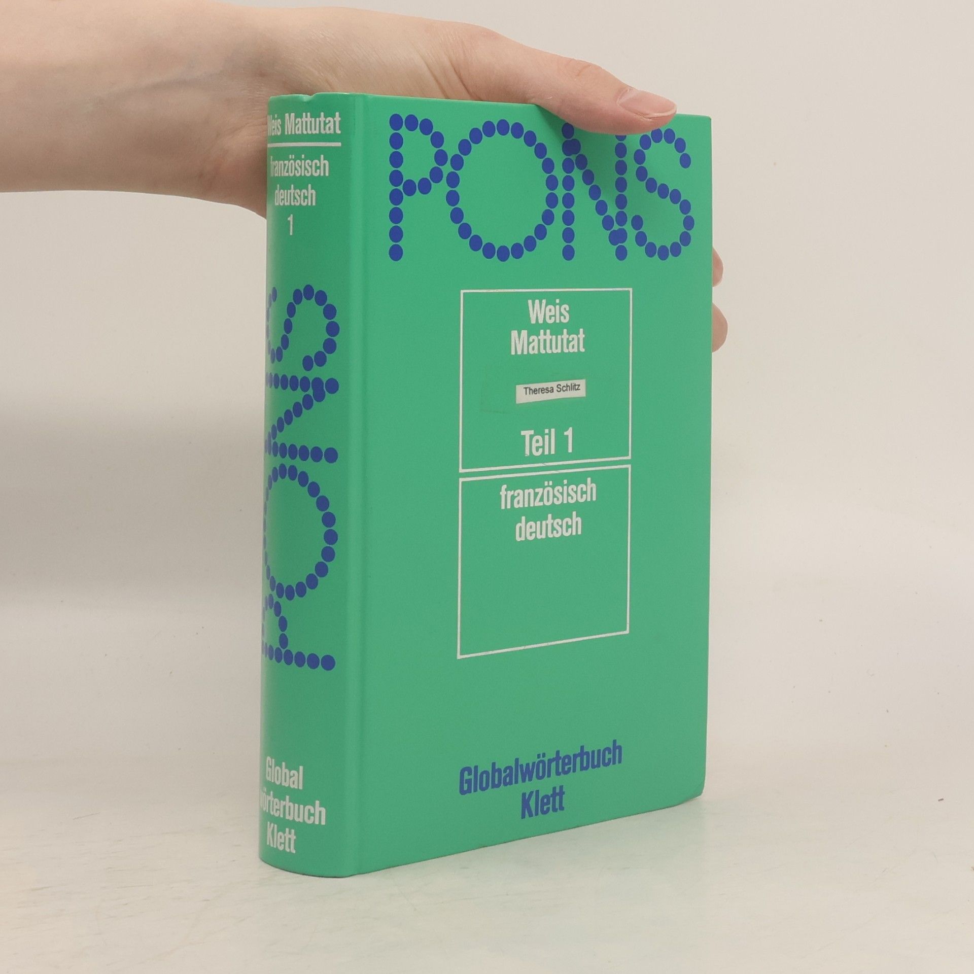 Erich Weis PONS Globalwörterbuch