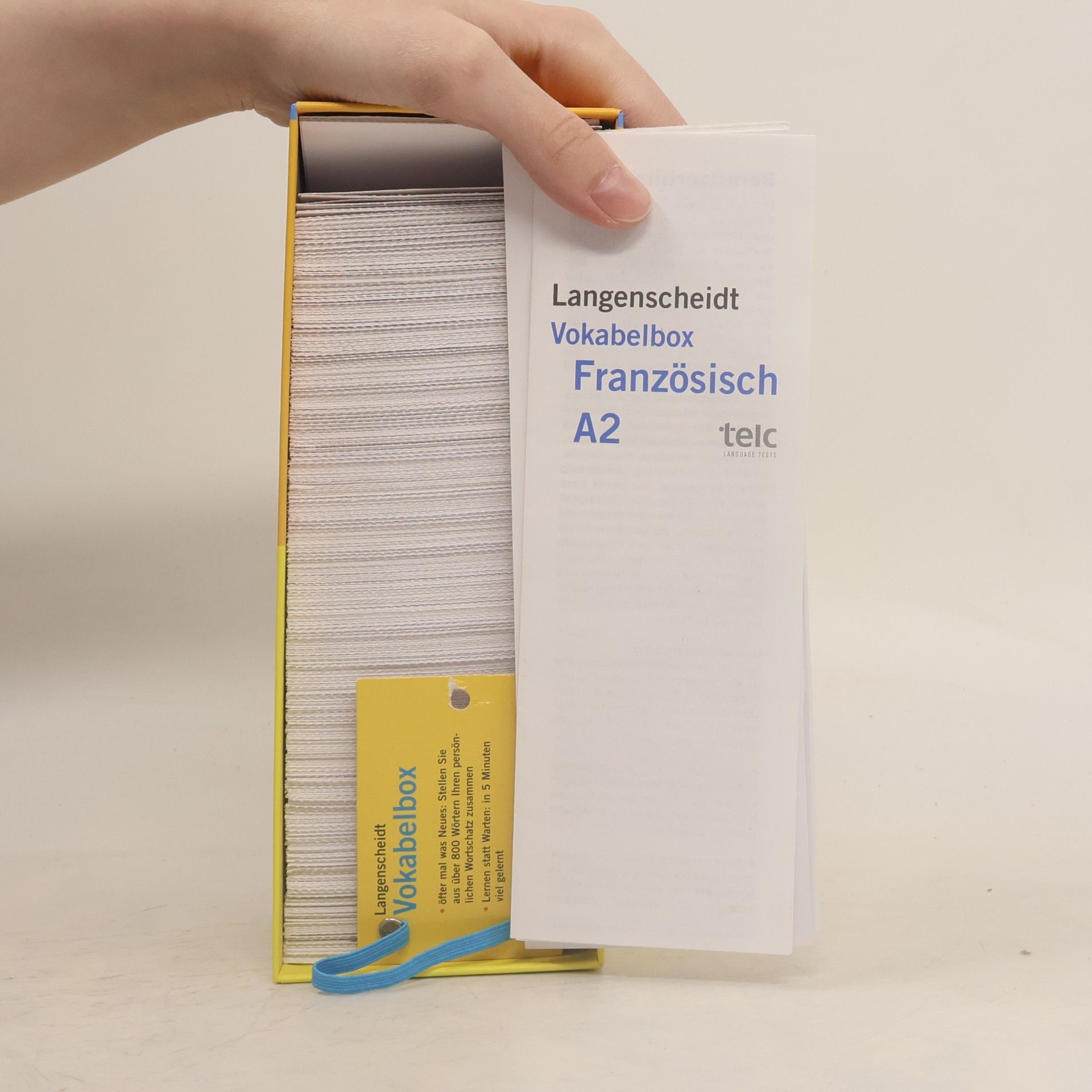 Sabine Lippi Langenscheidt Vokabelbox Französisch A2