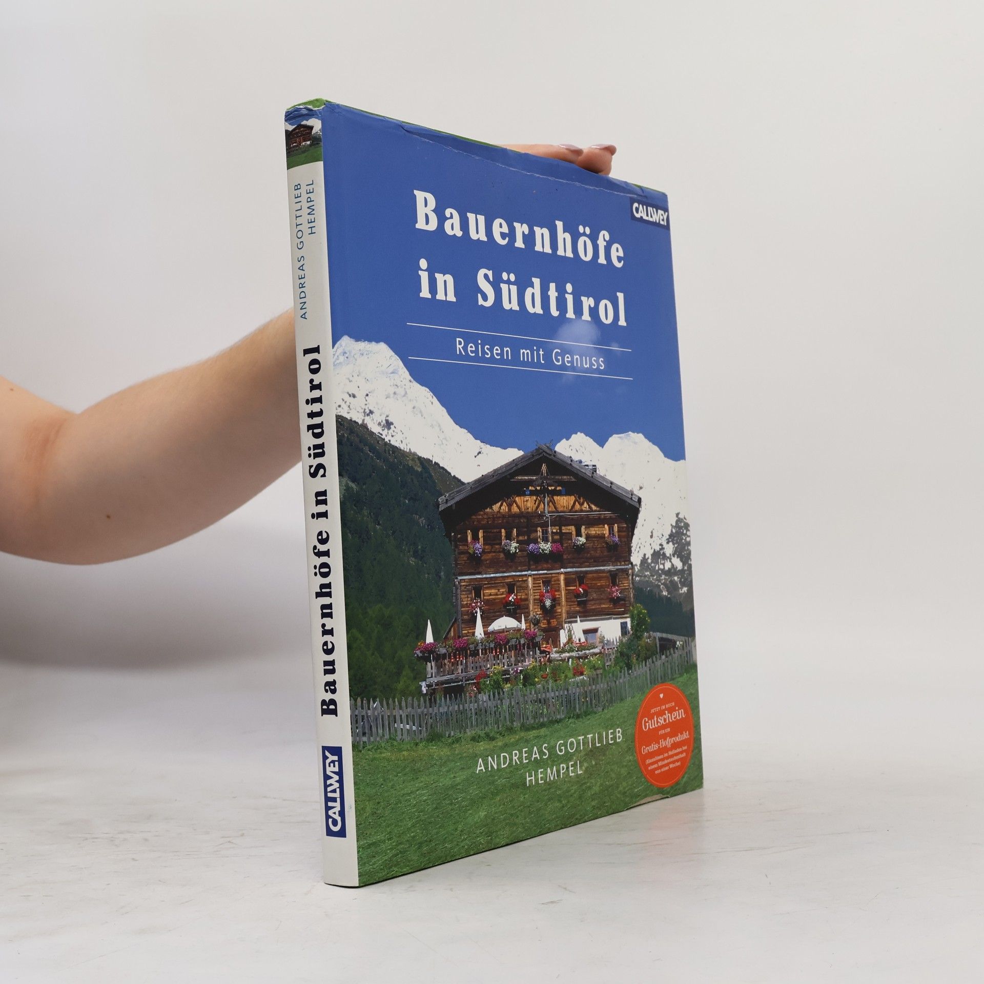 Andreas Gottlieb Hempel Bauernhöfe in Südtirol