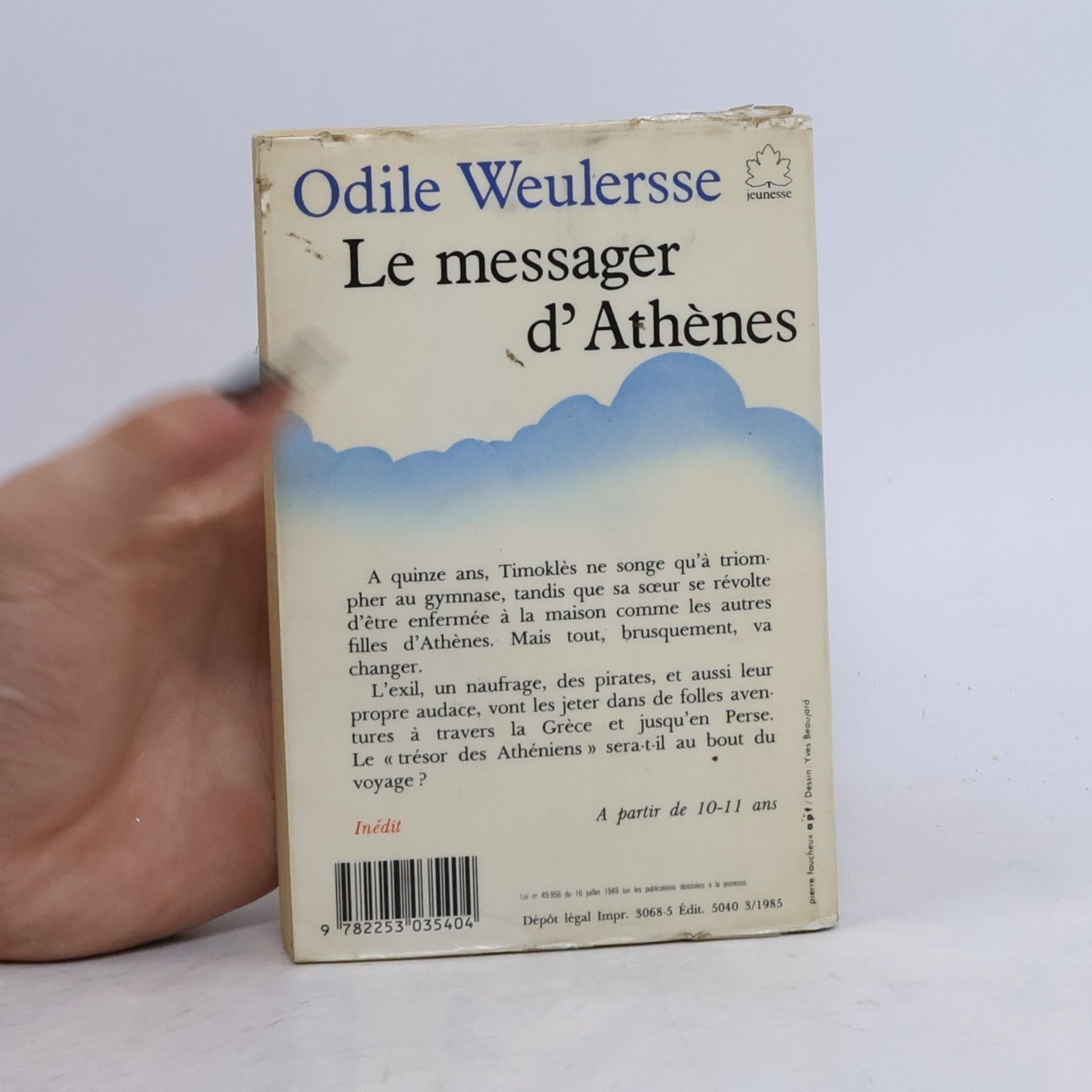 Odile Weulersse Le messager d'athenes