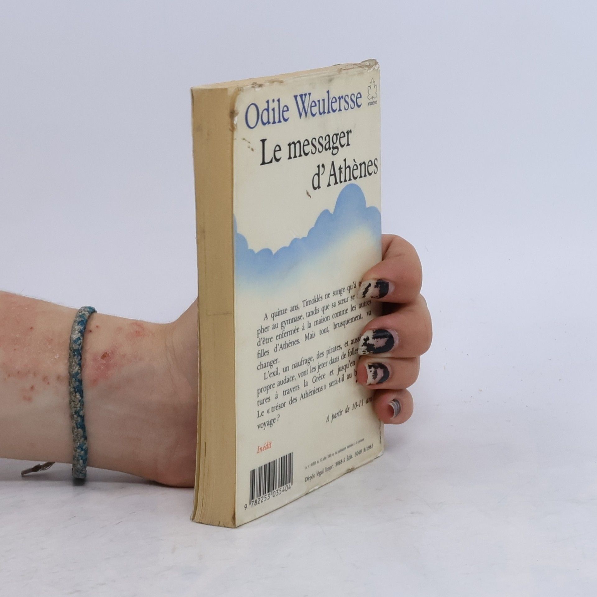 Odile Weulersse Le messager d'athenes