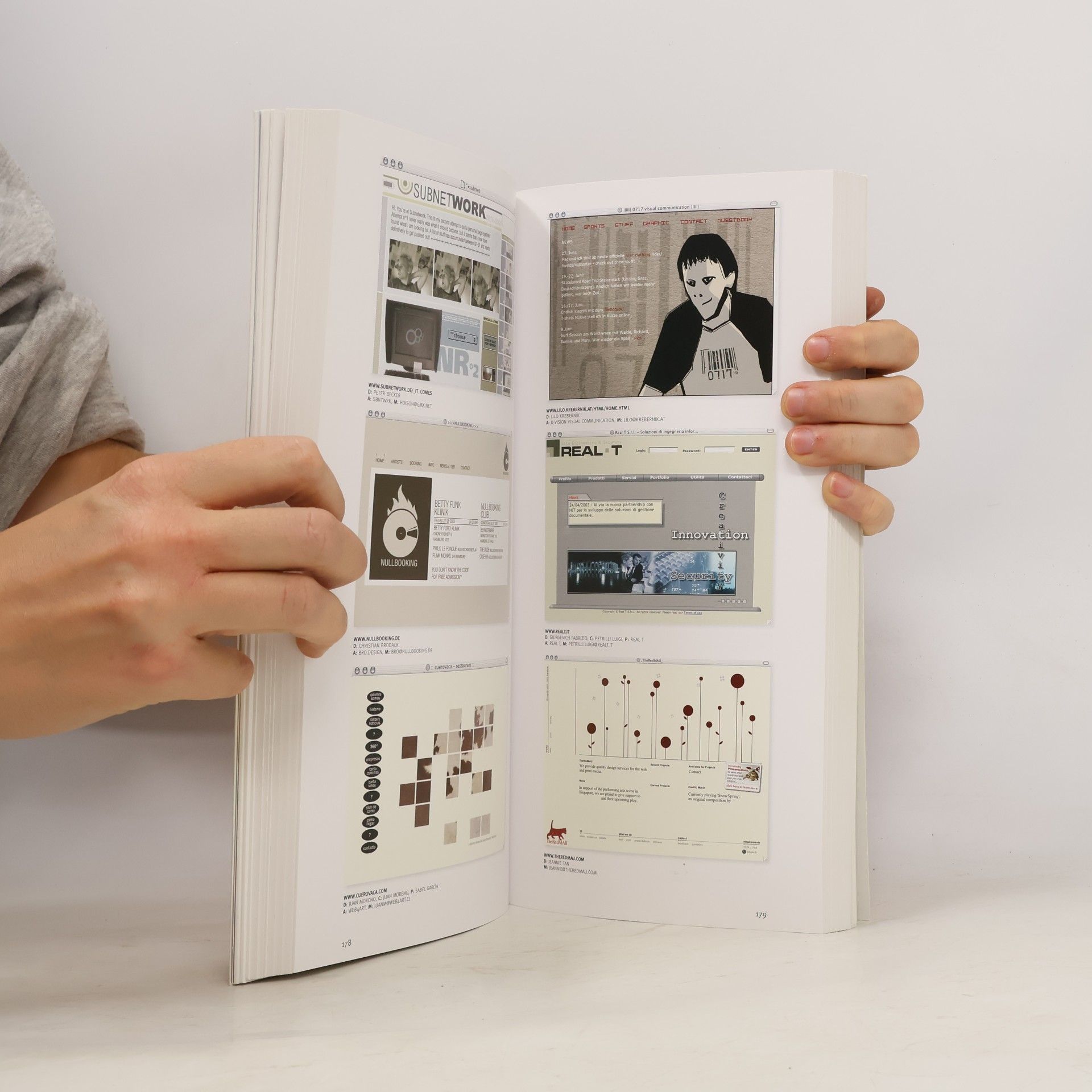 Guenter Beer Web design index 4