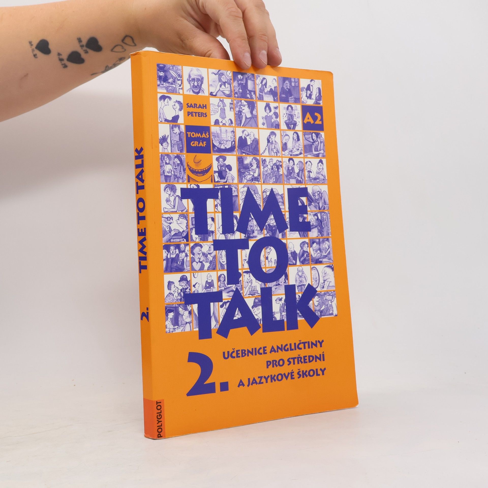 Sarah Peters Time to talk 2. Učebnice angličtiny pro střední a jazykové školy