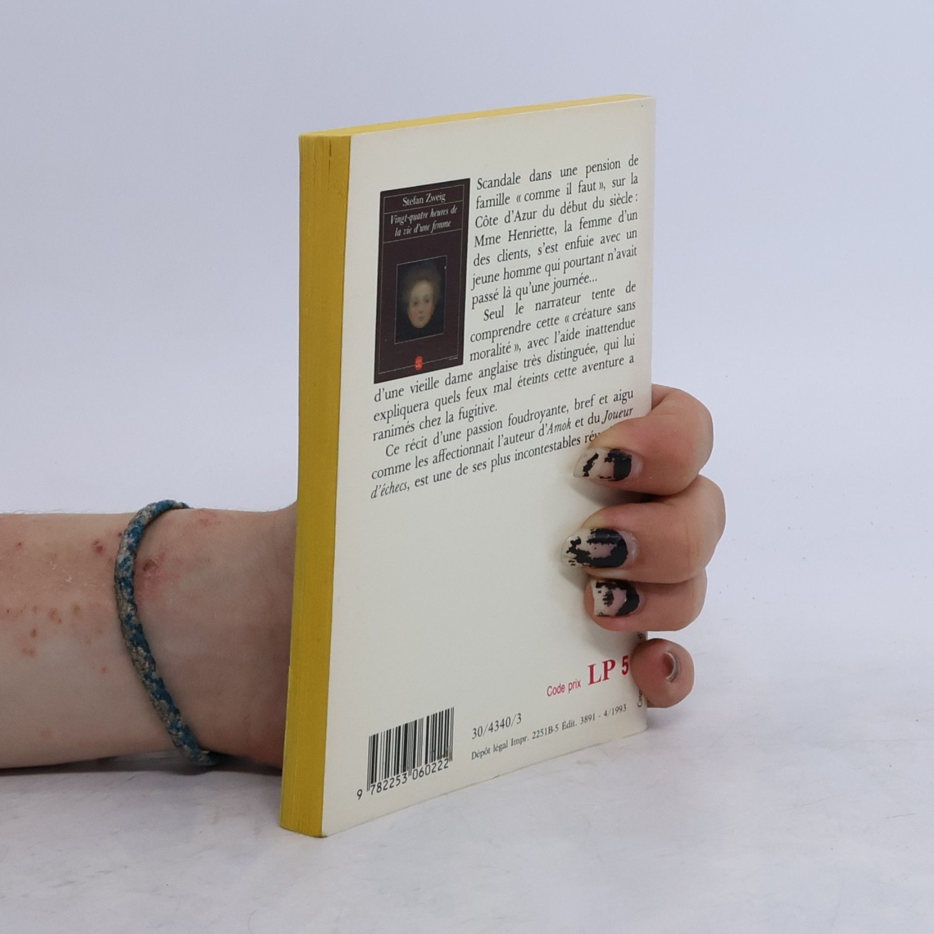 Stefan Zweig Vingt-quatre heures de la vie d'une femme
