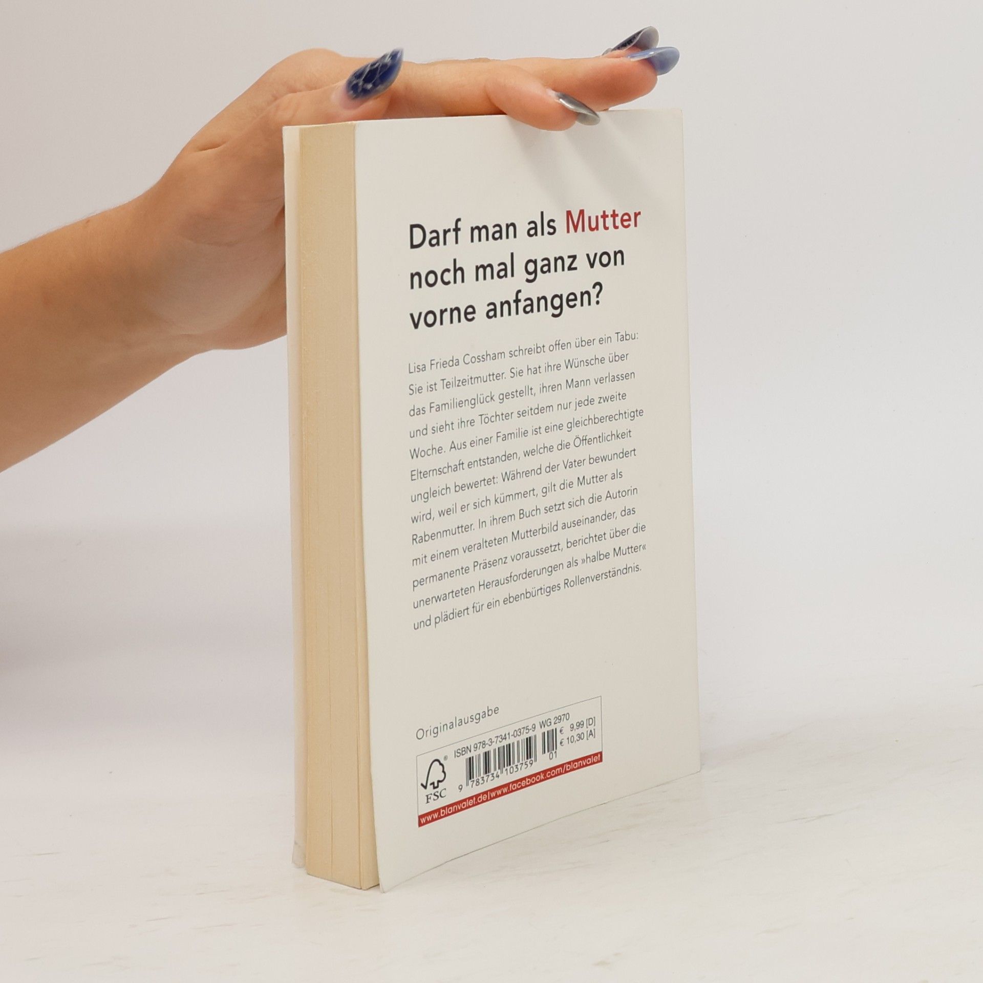 Lisa Frieda Cossham Plötzlich Rabenmutter?