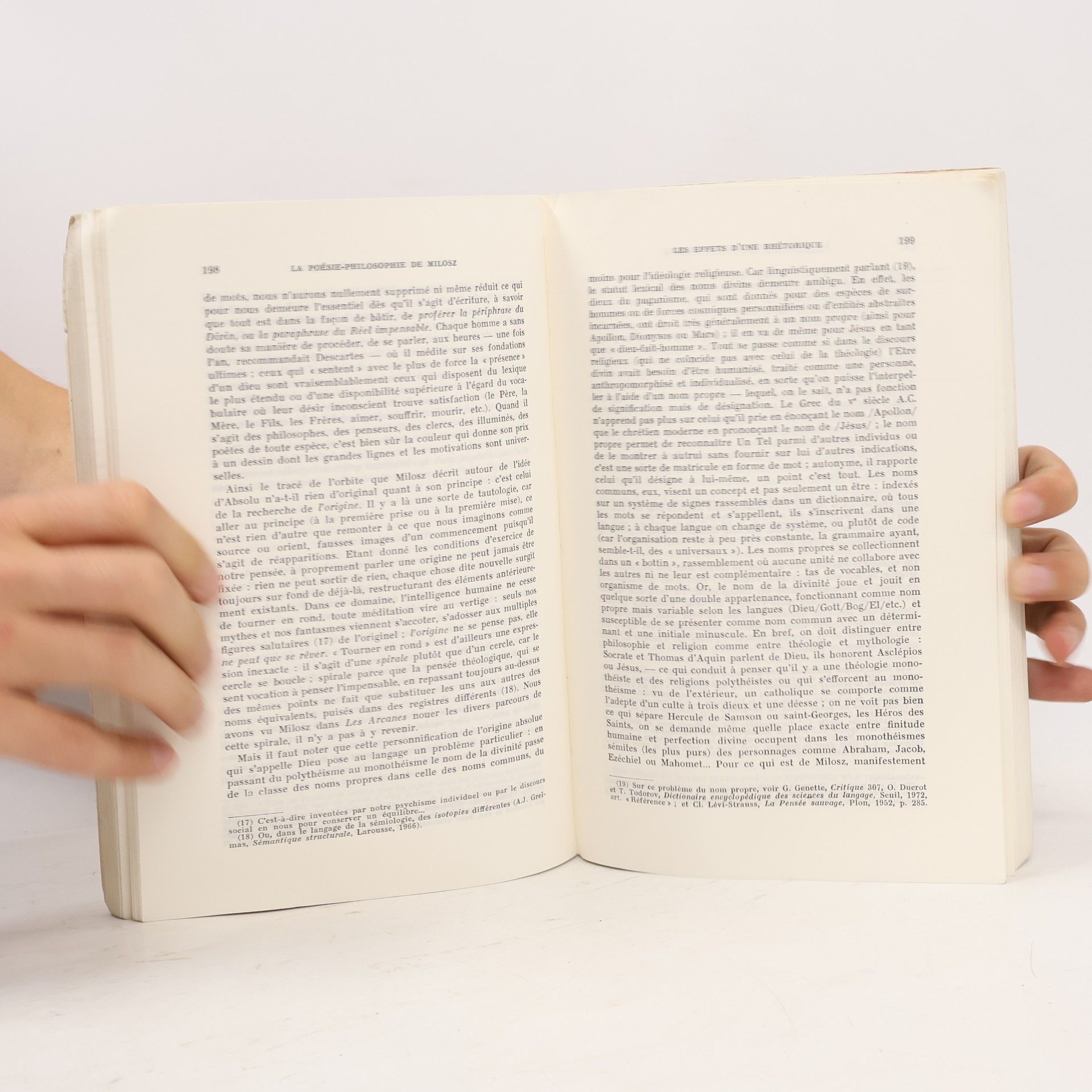 Jean Bellemin-Noël Bibliothèque du XXe siècle: La poésie-philosophie de Milosz