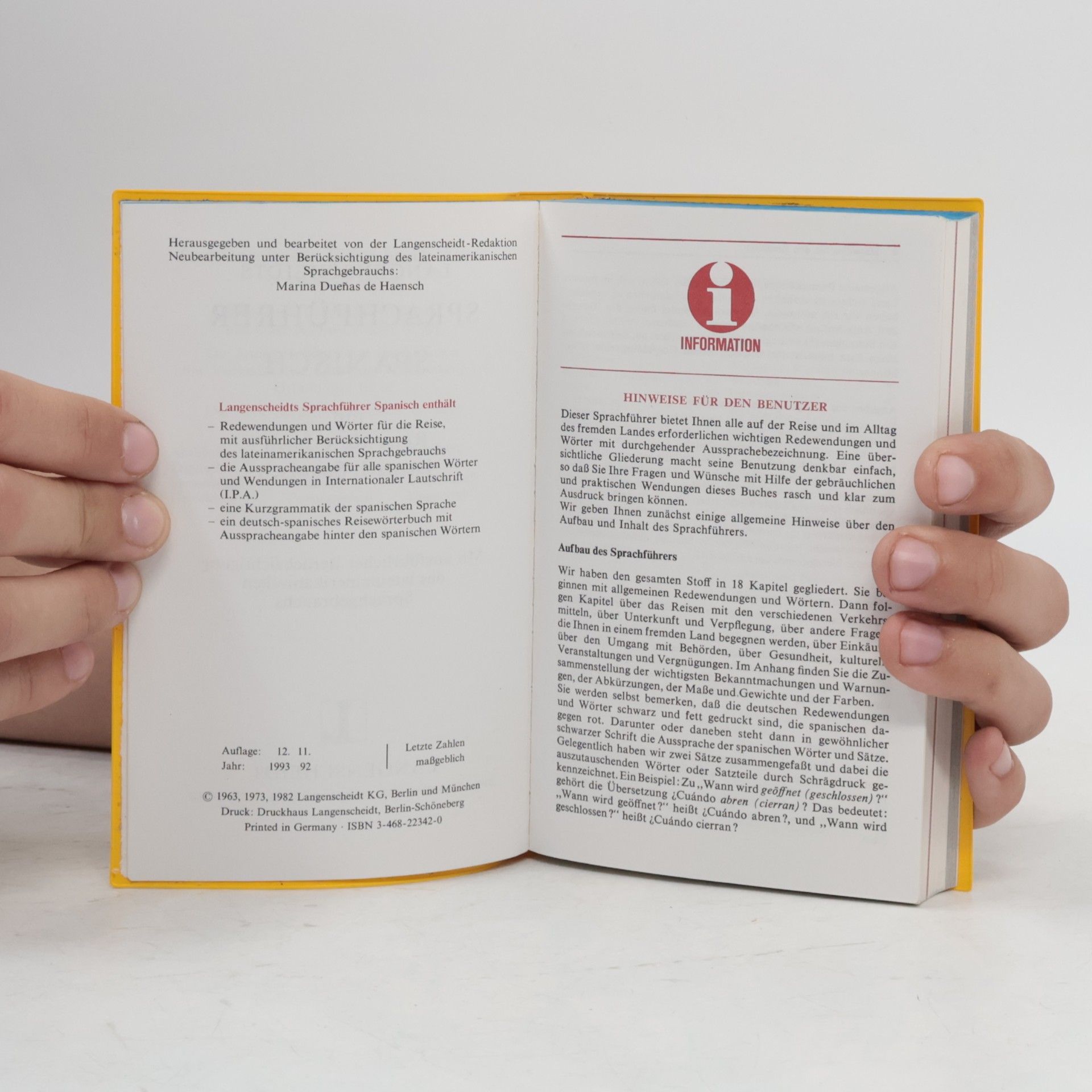 Autores varios Langenscheidts Sprachführer. Spanisch