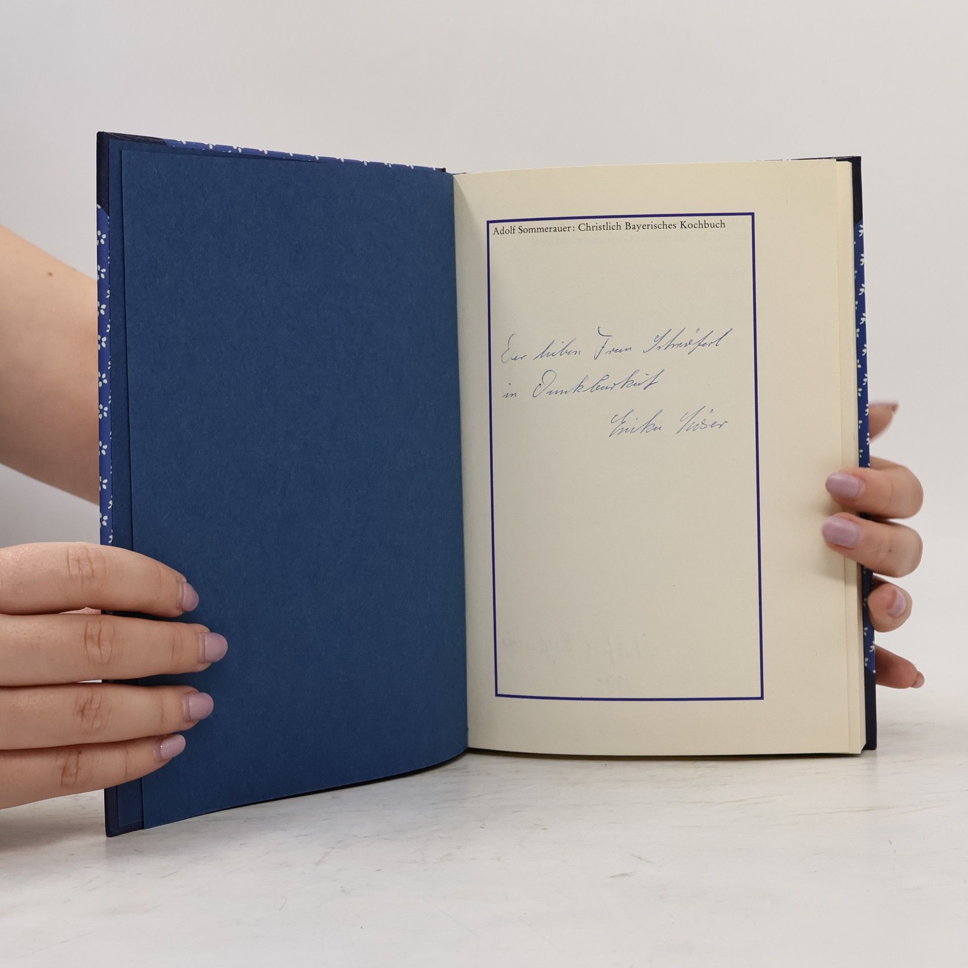 Adolf Sommerauer Kösel Sachbuch: Christlich-bayerisches Kochbuch