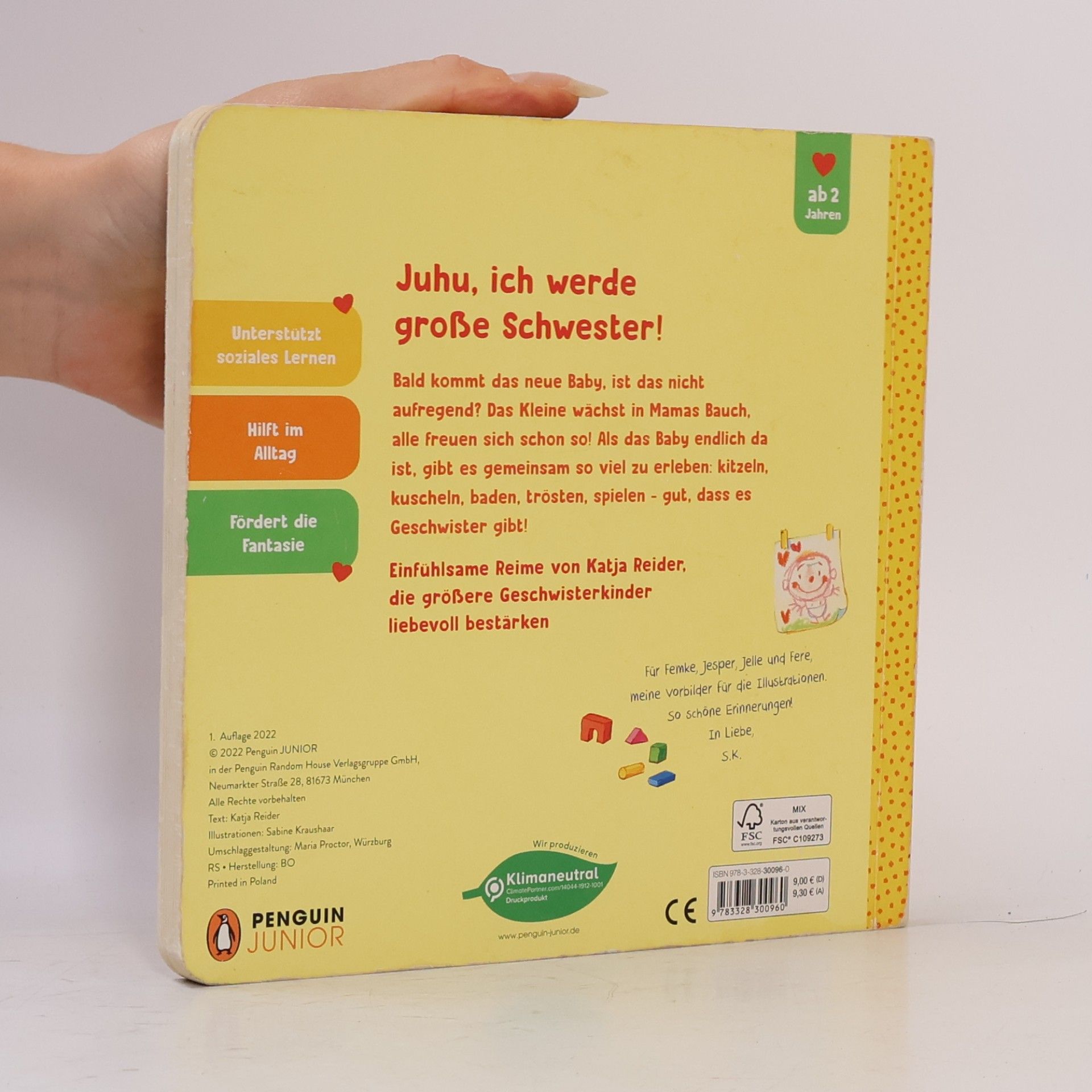 Katja Reider Juhu, ich bin jetzt große Schwester!