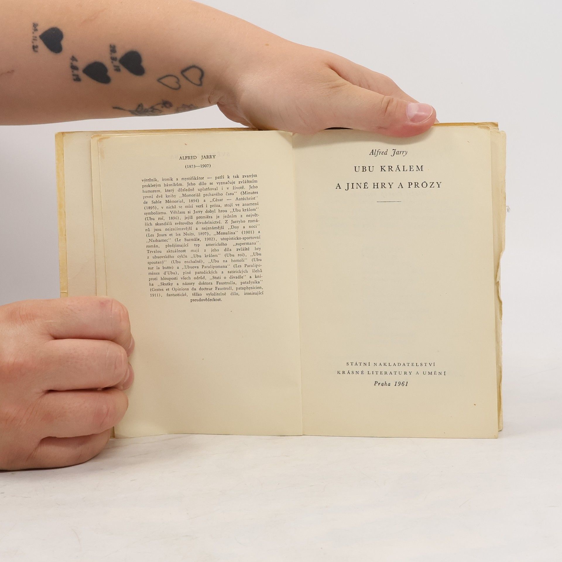 Alfred Jarry Ubu králem a jiné hry a prózy