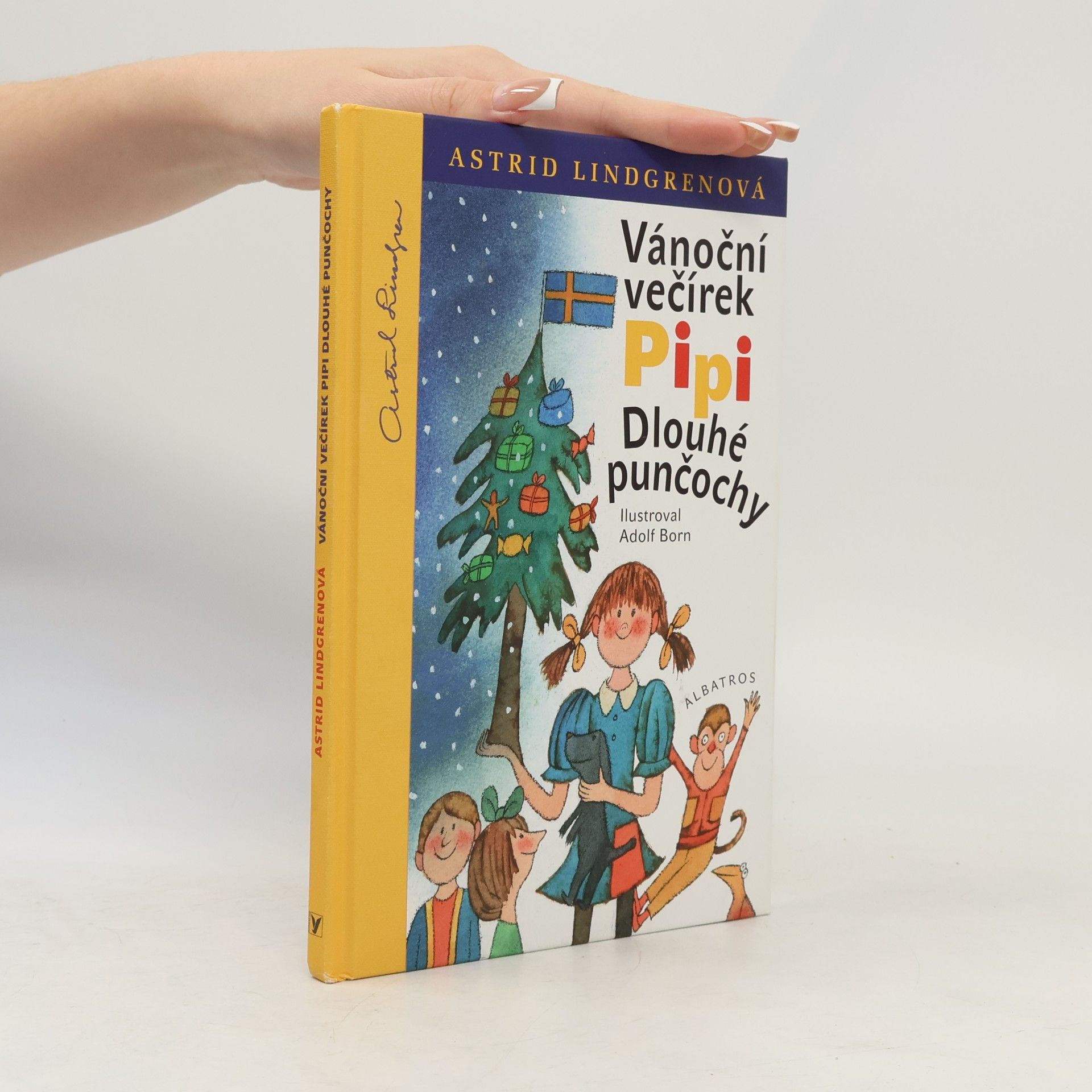 Astrid Lindgren Vánoční večírek Pipi Dlouhé punčochy