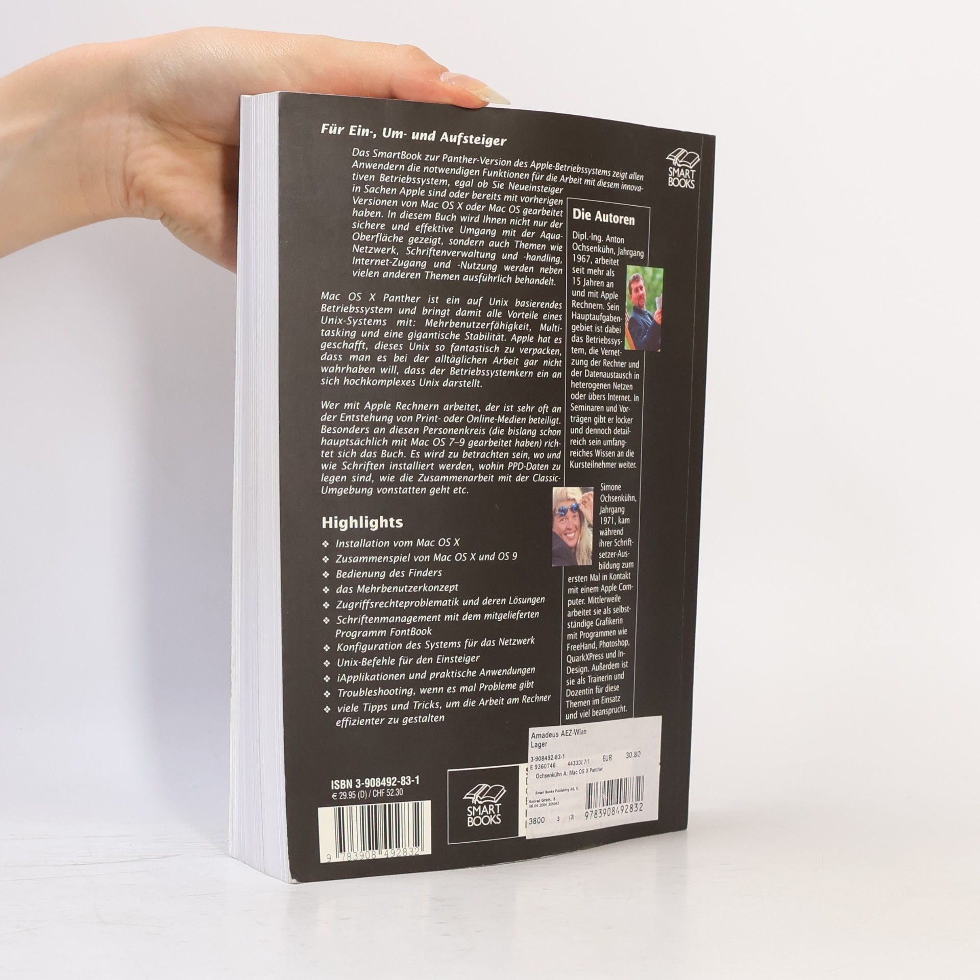 Dipl.-Ing. Anton Ochsenkühn Mac OS X Panther v10.3