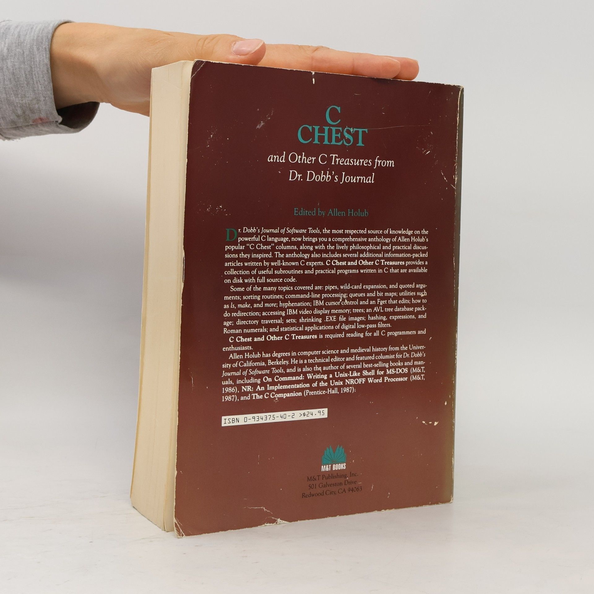 Allen I. Holub C Chest and Other C Treasures from Dr. Dobb's Journal