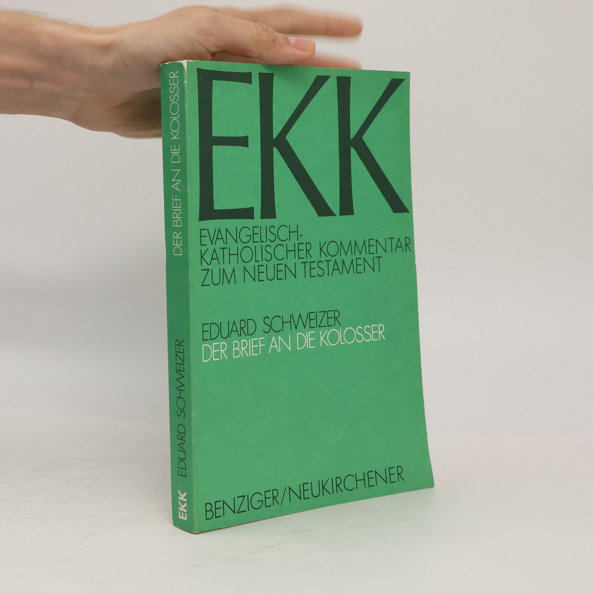 EKK: Evangelisch-Katholischer Kommentar zum Neuen Testament - 12: Der Brief an die Kolosser