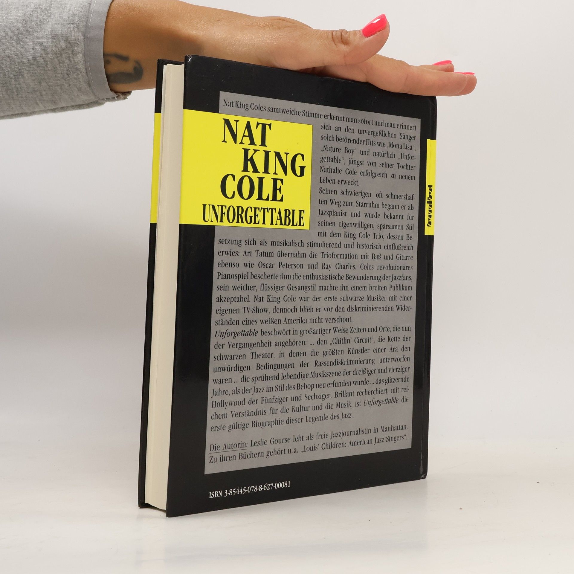 Leslie Gourse Nat King Cole, unforgettable