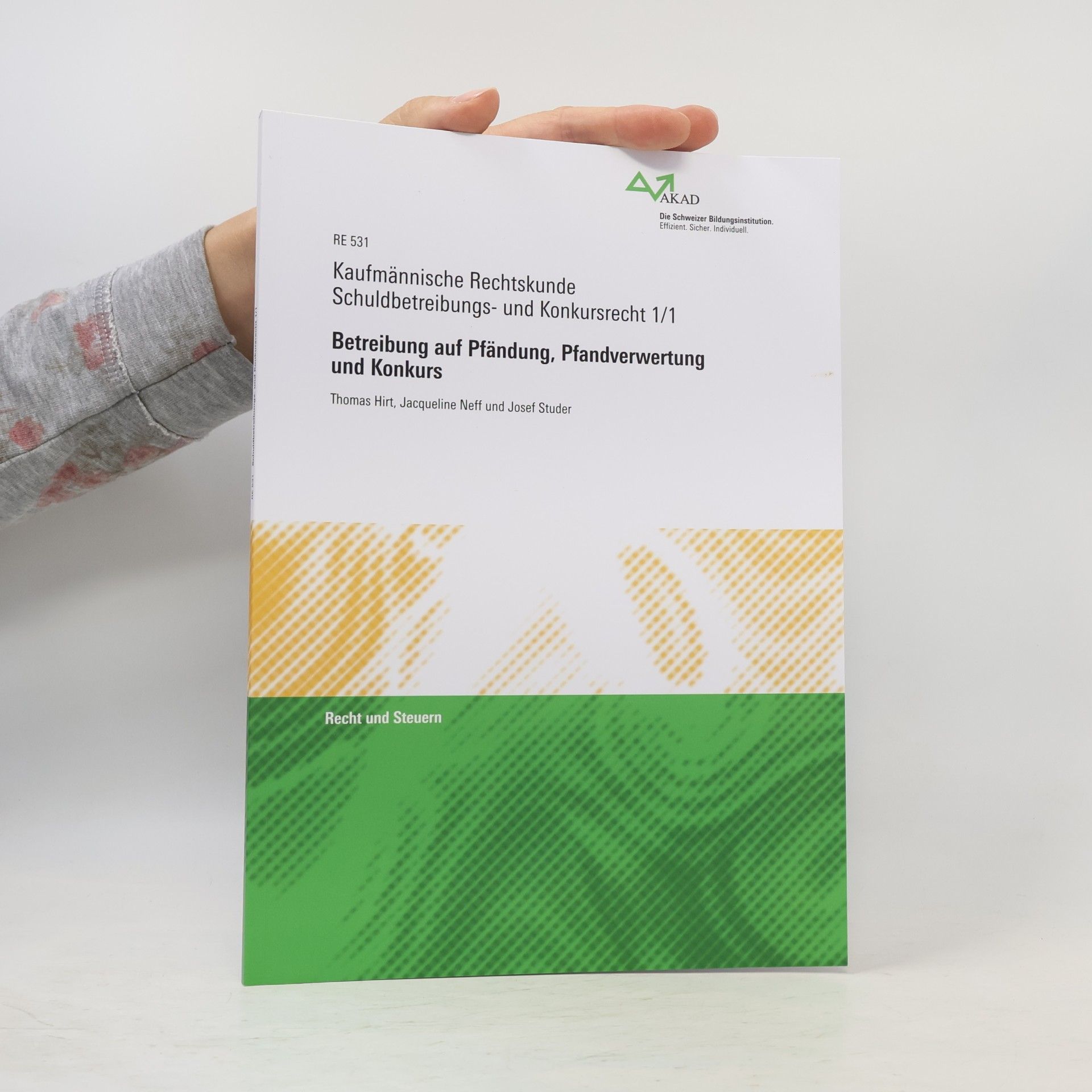 Betreibung auf Pfändung, Pfandverwertung und Konkurs