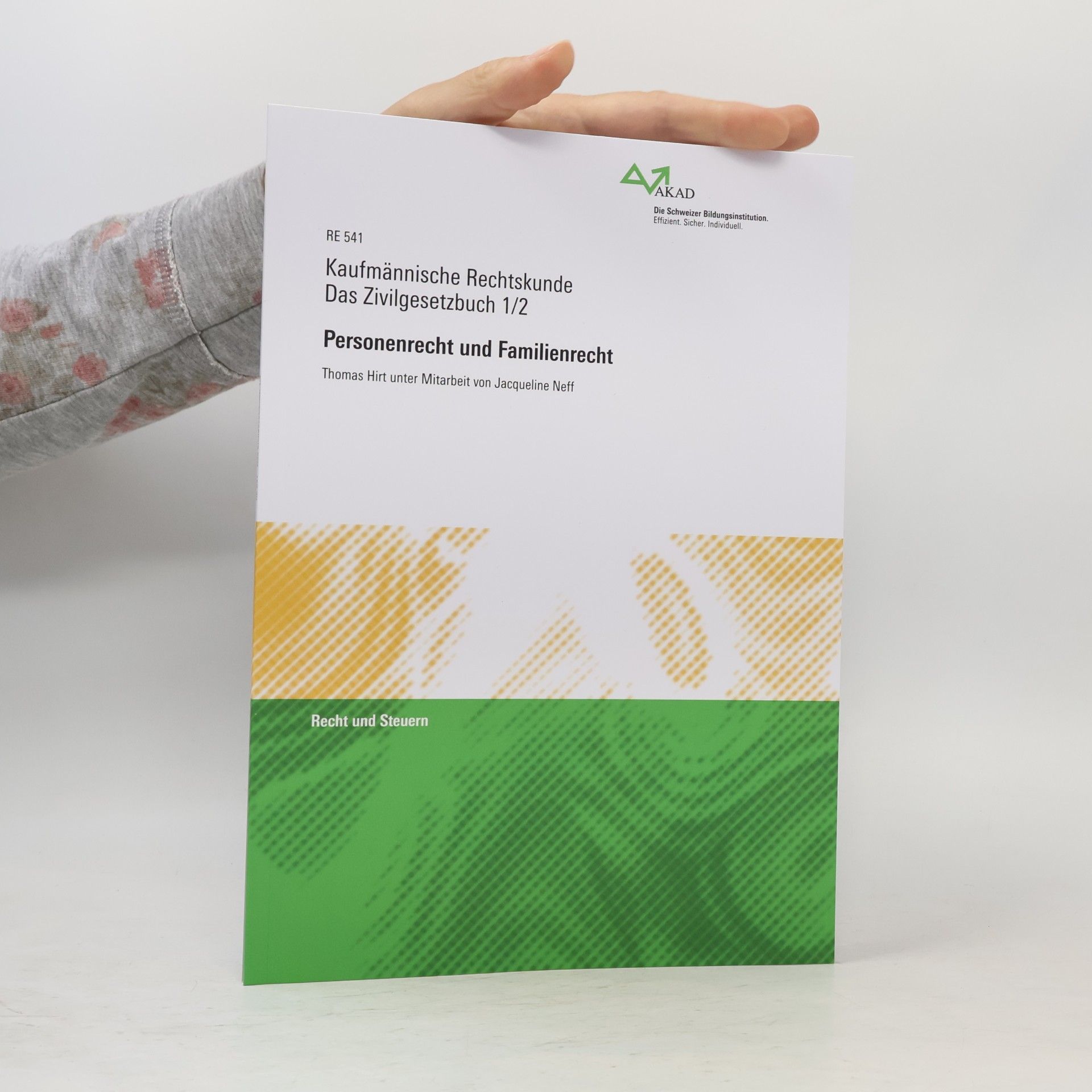 Personenrecht und Familienrecht 1/2