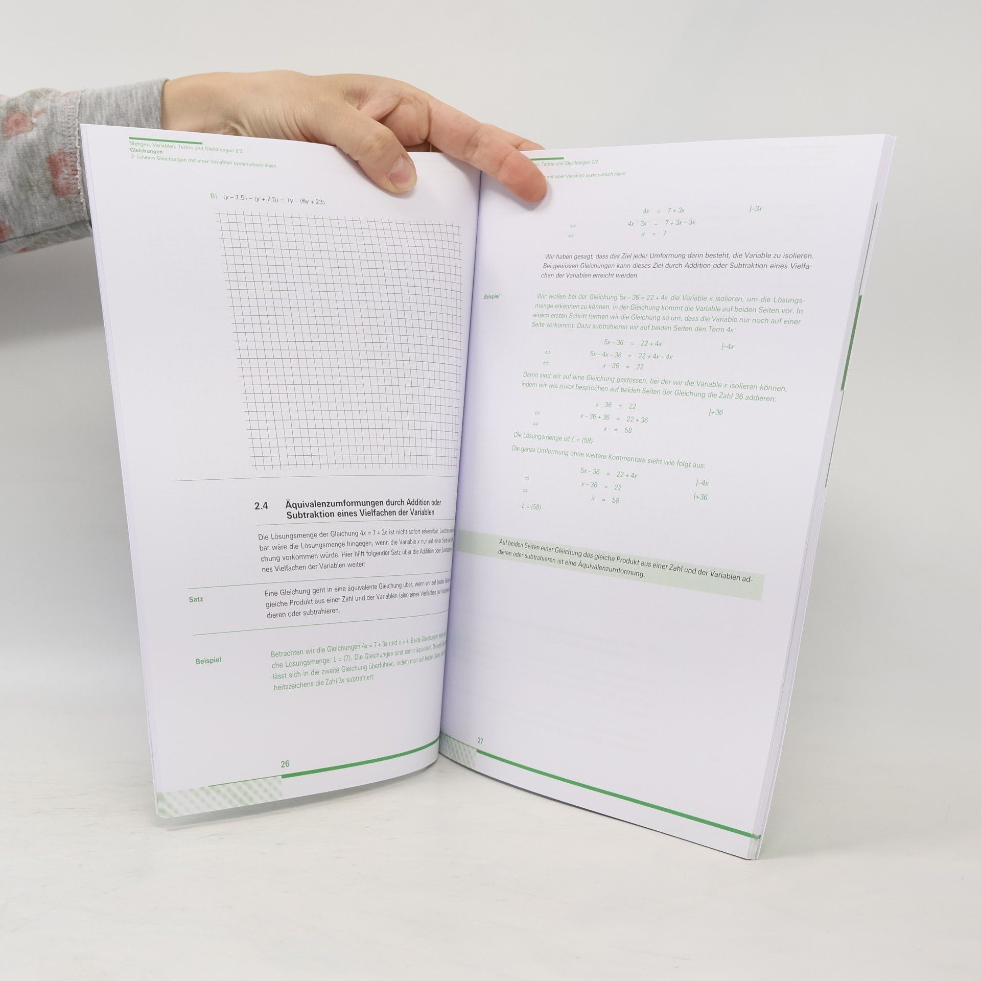 Dr. Paul Streckeisen AA 103 - 2/2: Algebra und Analysis