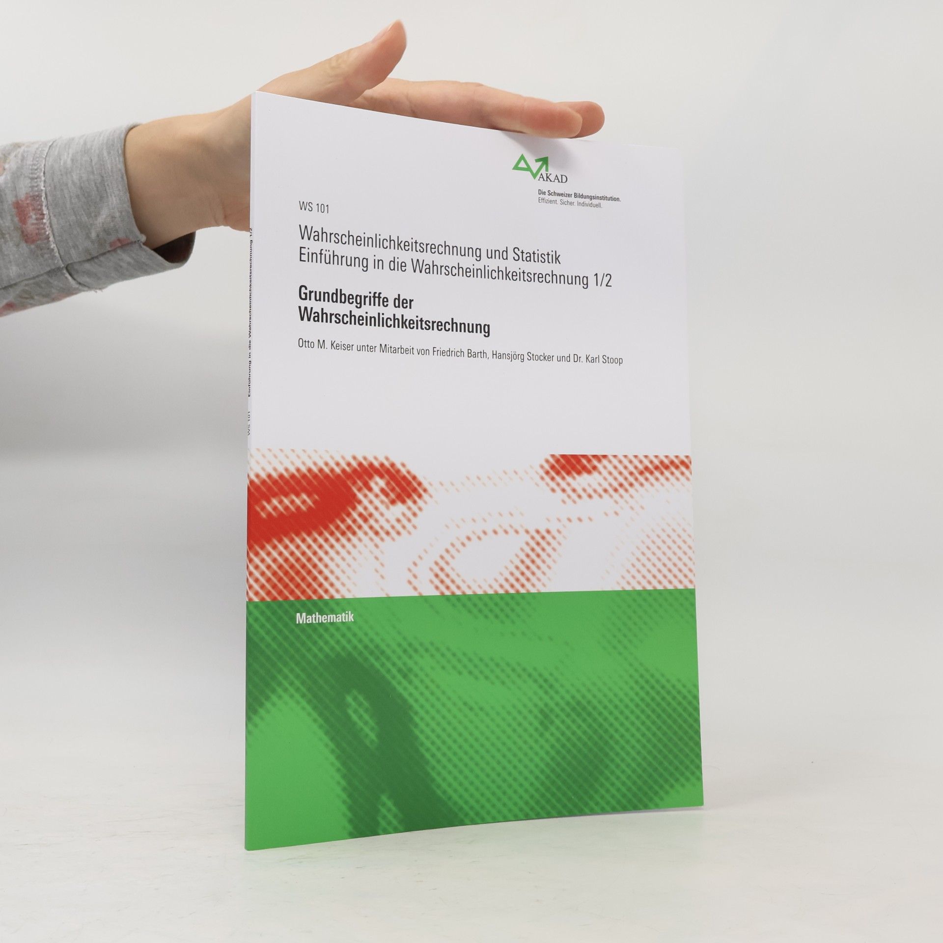 Grundbegriffe der Wahrscheinlichkeitsrechnung 1/2