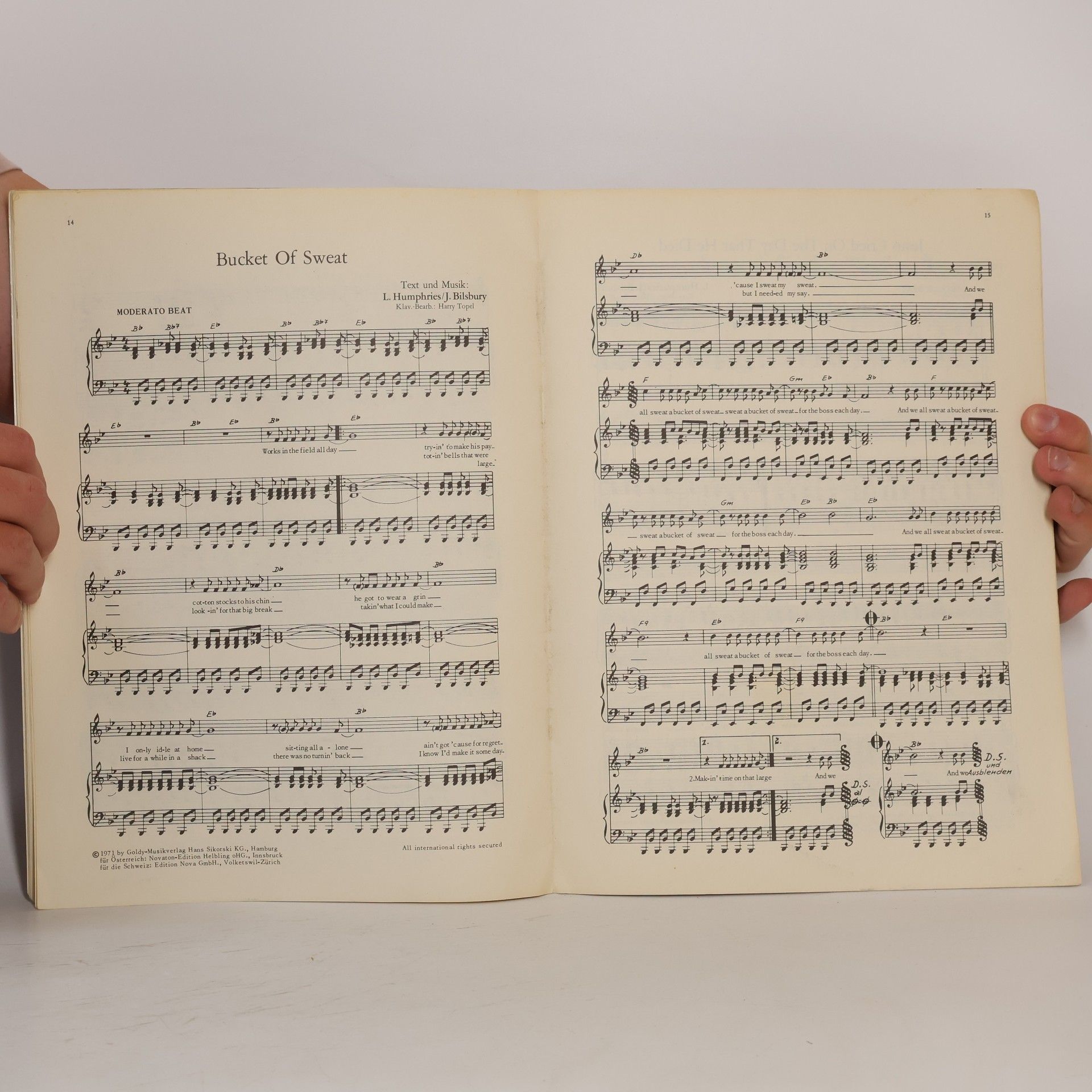 kolektiv The Les Humphries Singers. Songbook
