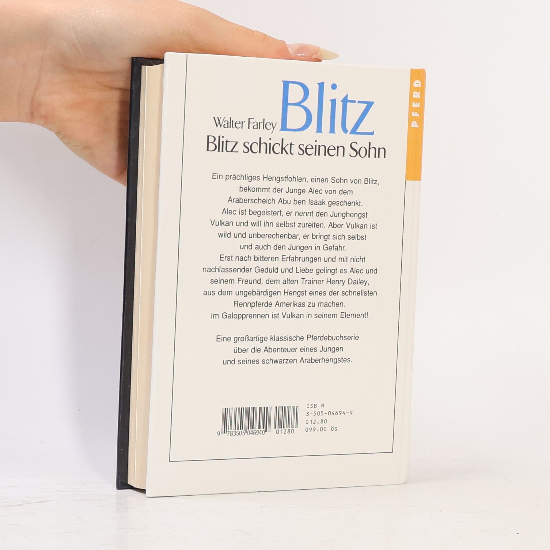 Walter Farley Blitz schickt seinen Sohn