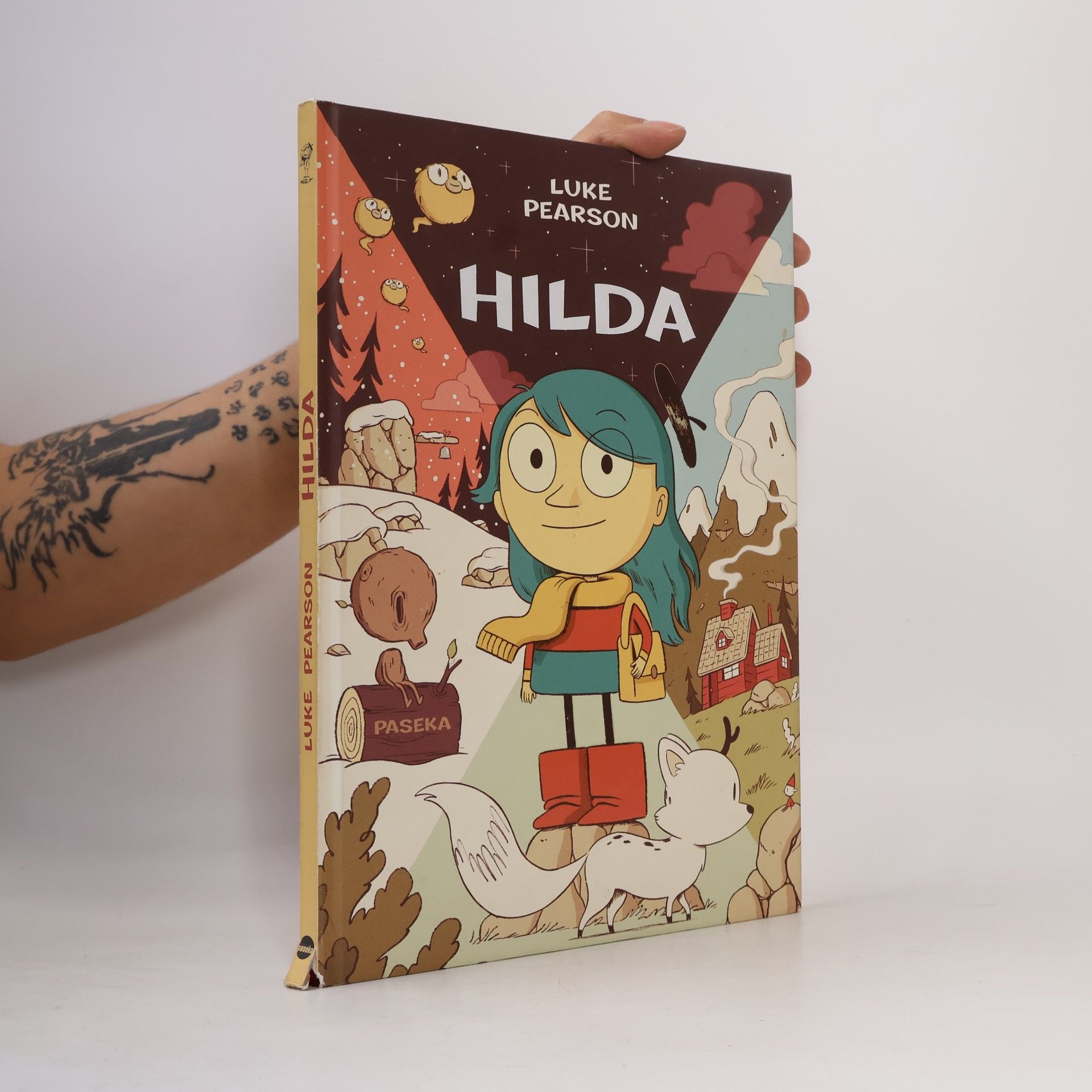 Luke Pearson Hilda a troll ; Hilda a půlnoční obr
