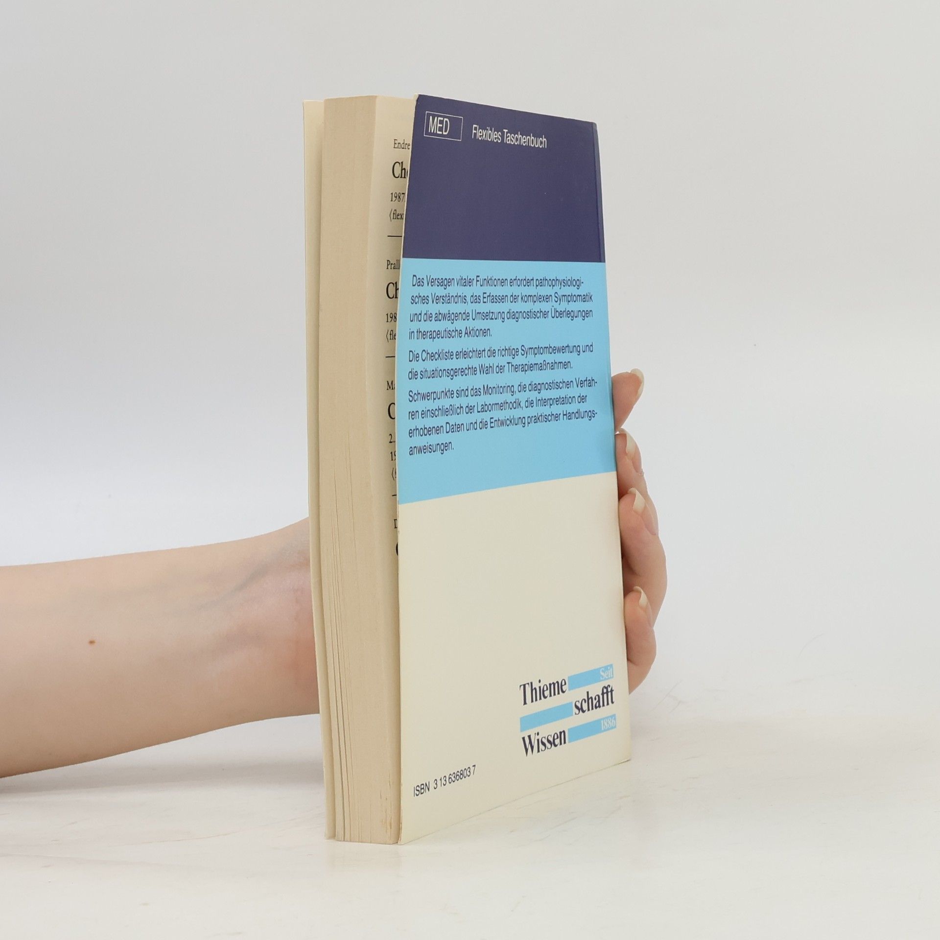 H. Schuster Checkliste Intensivmedizin