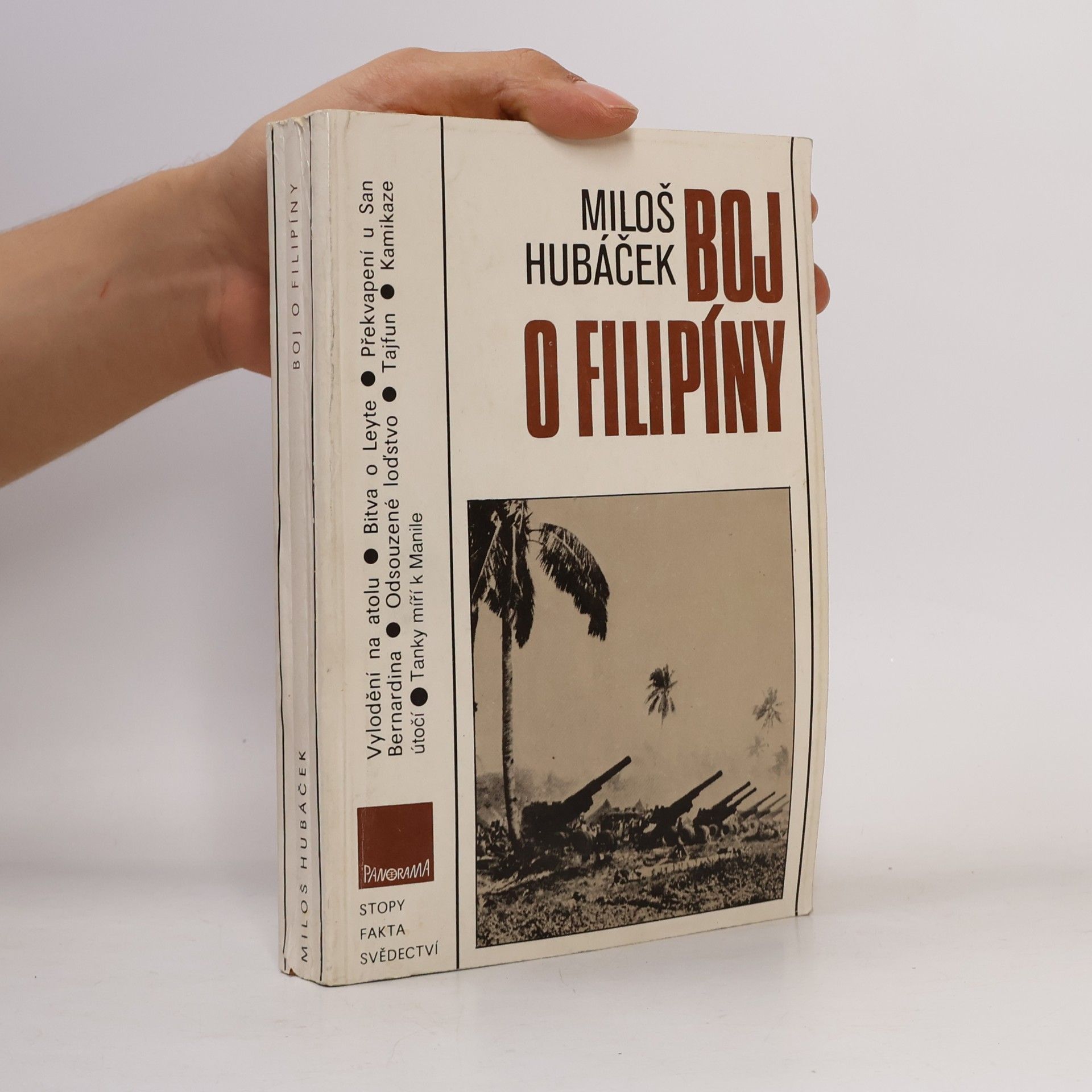 Miloš Hubáček Boj o Filipíny