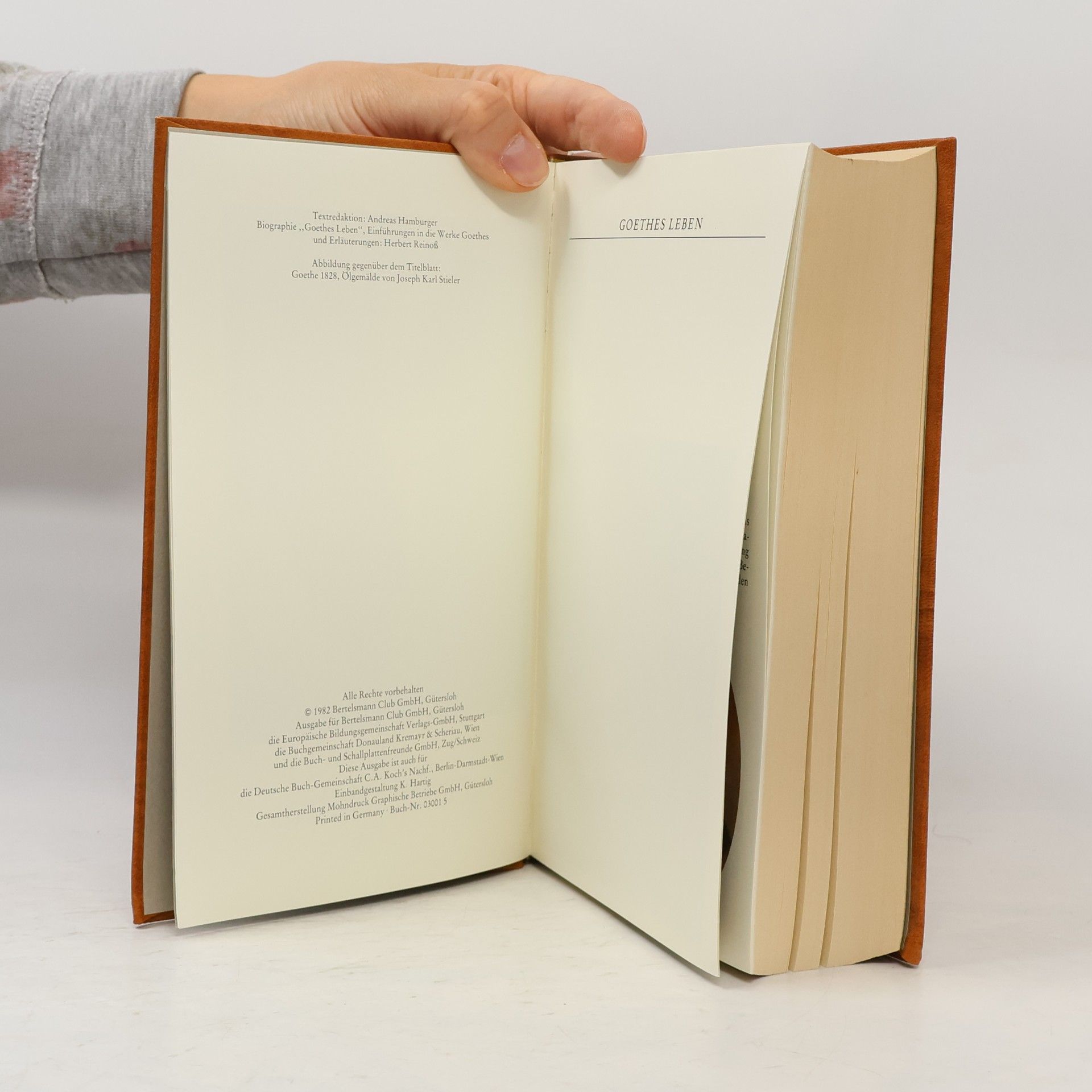 Johann Wolfgang von Goethe Goethe Werke 1