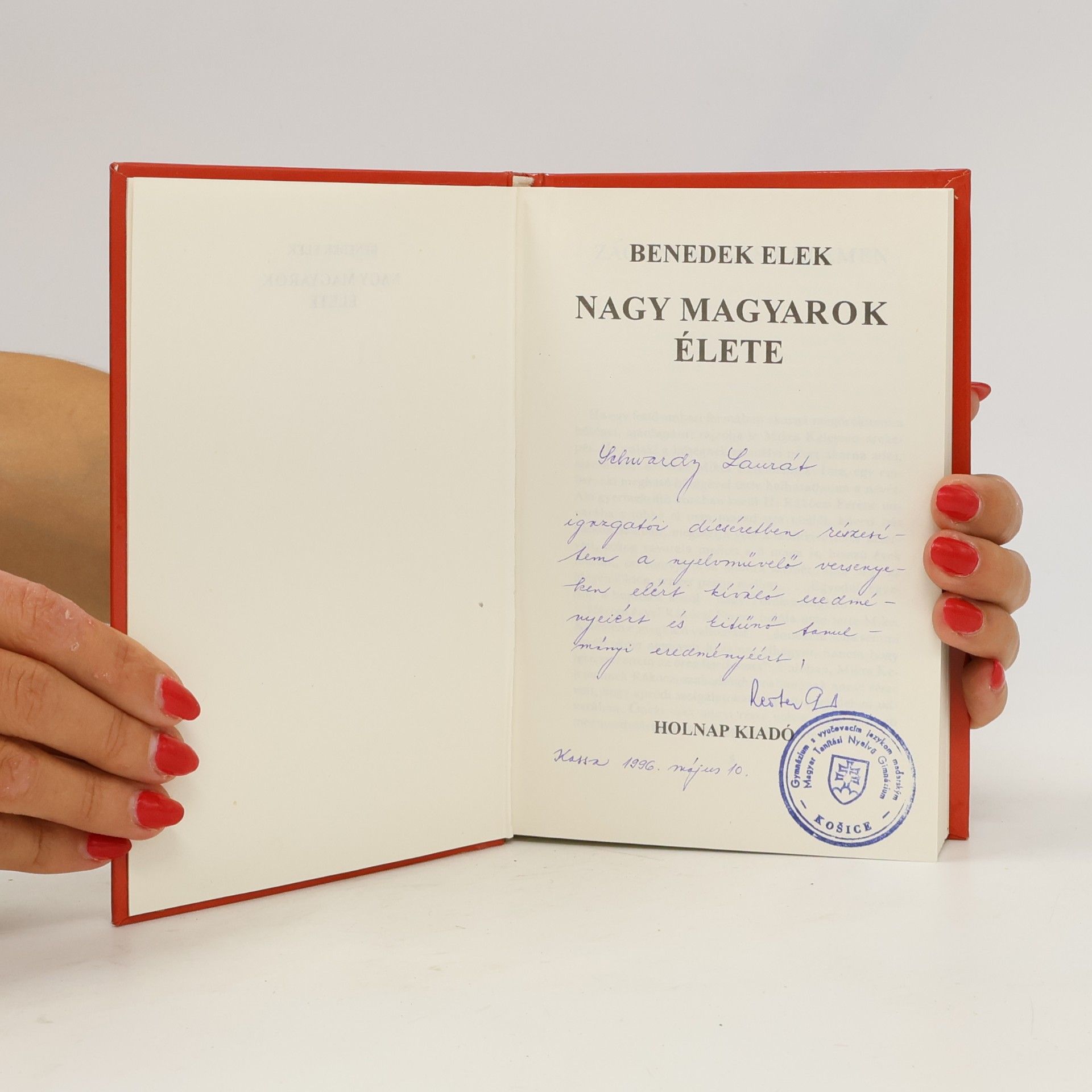 Elek Benedek Nagy Magyarok Élete