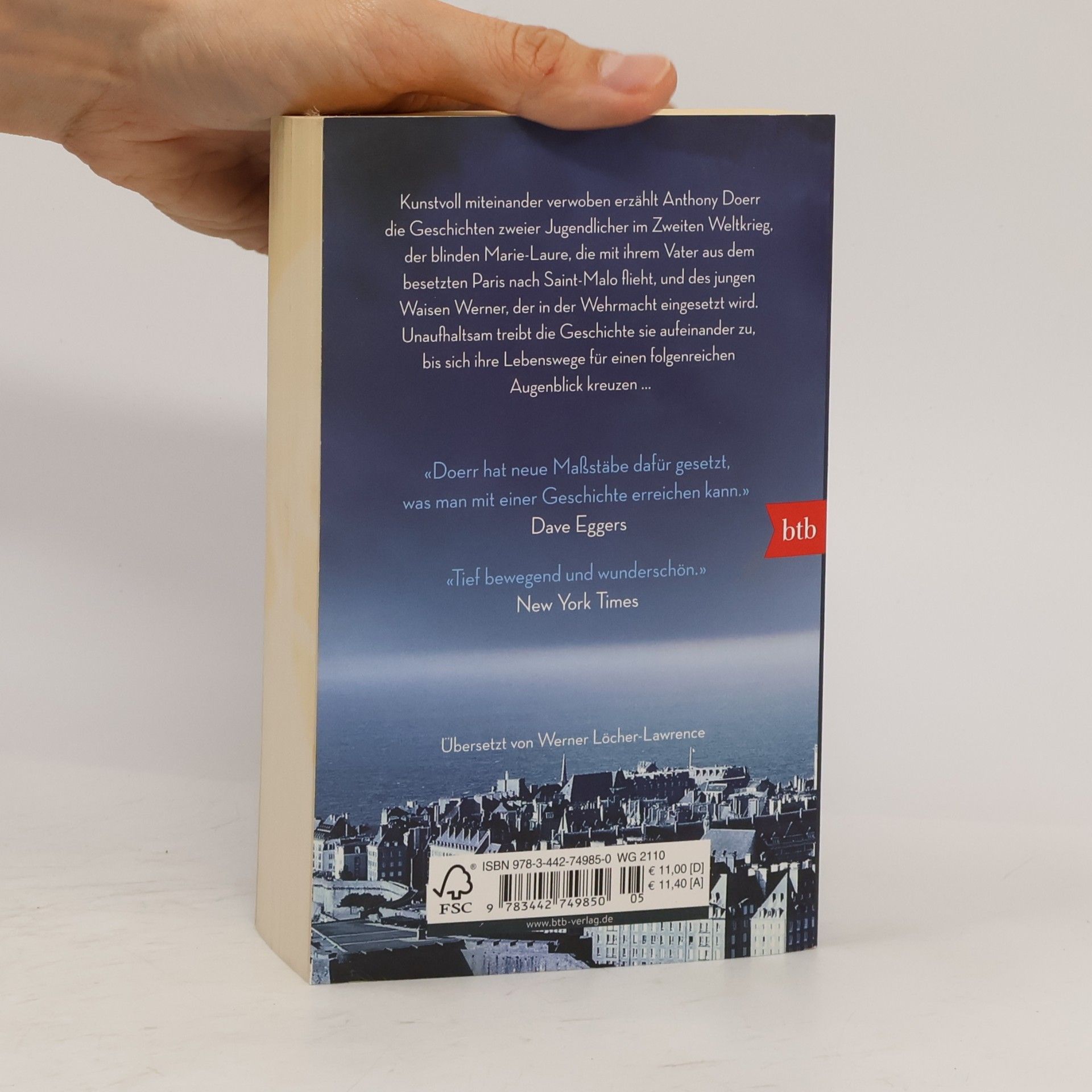Anthony Doerr Alles licht, das wir nicht sehen