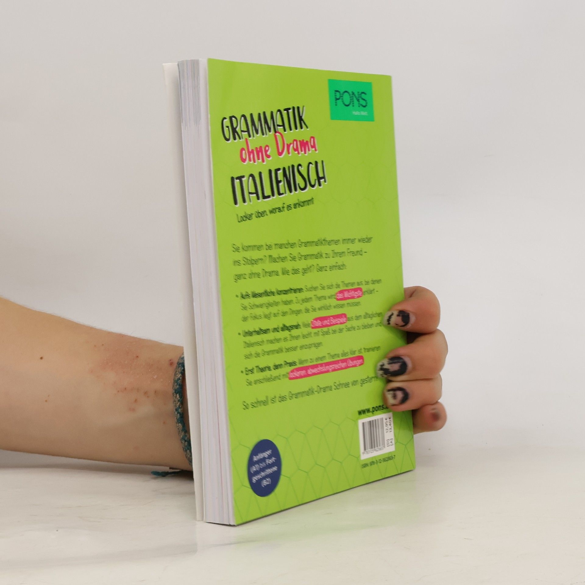Autorenkollektiv PONS Grammatik ohne Drama Italienisch