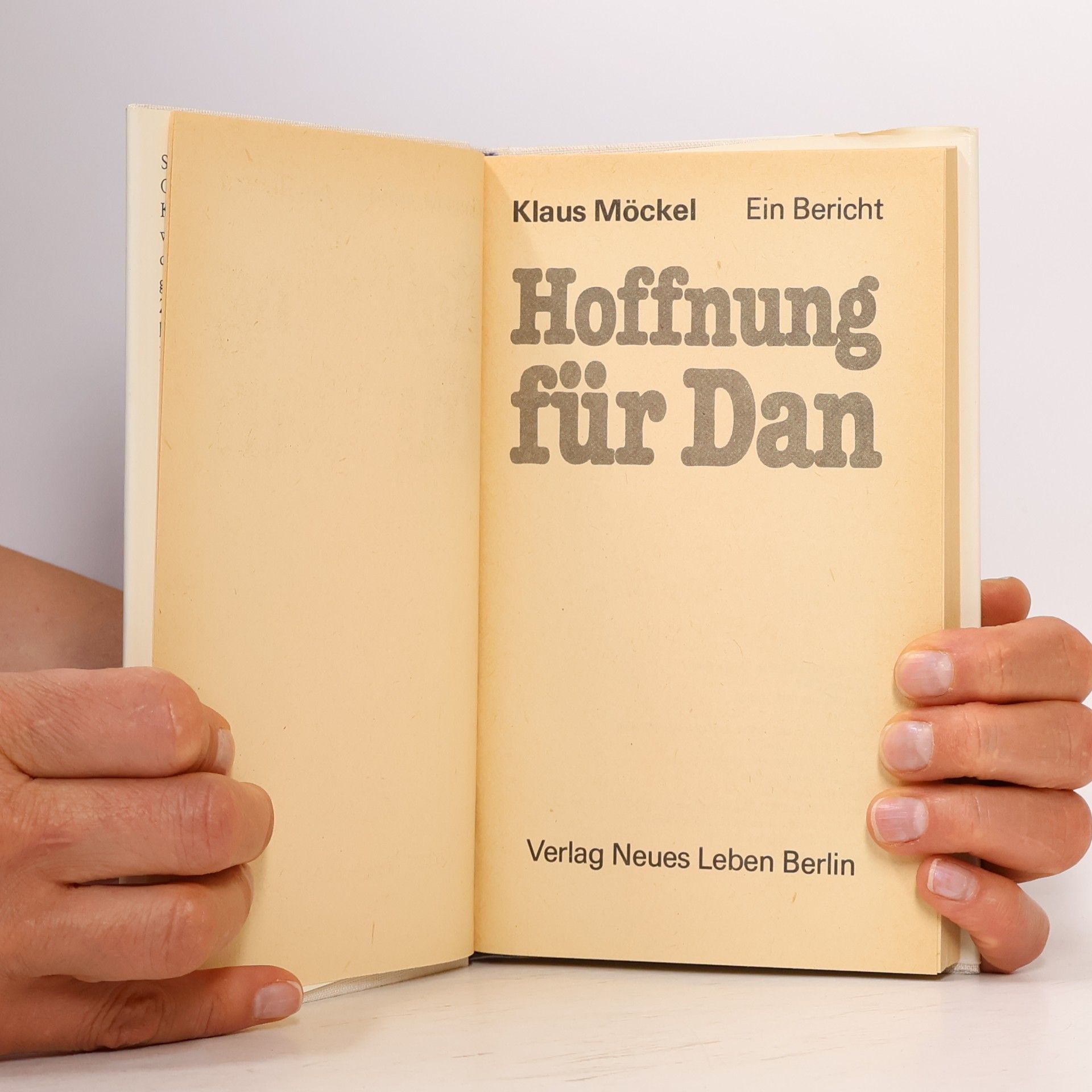 Klaus Möckel Hoffnung für Dan