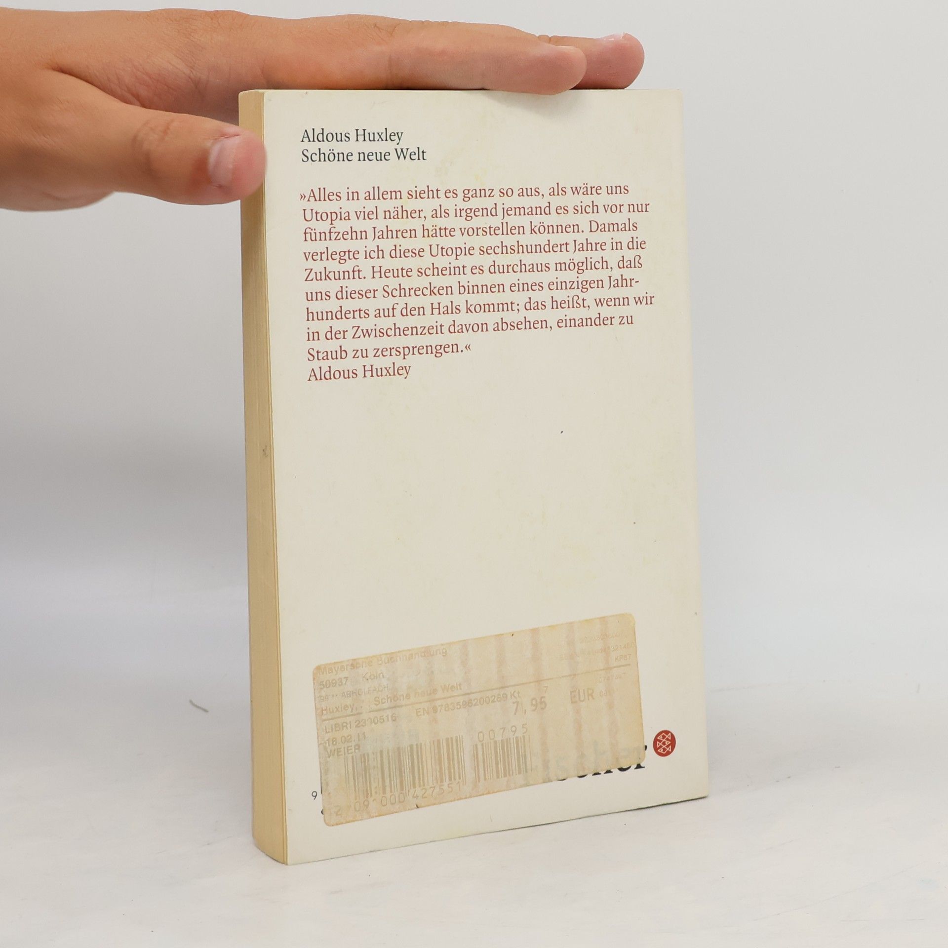 Aldous Huxley Schöne neue Welt